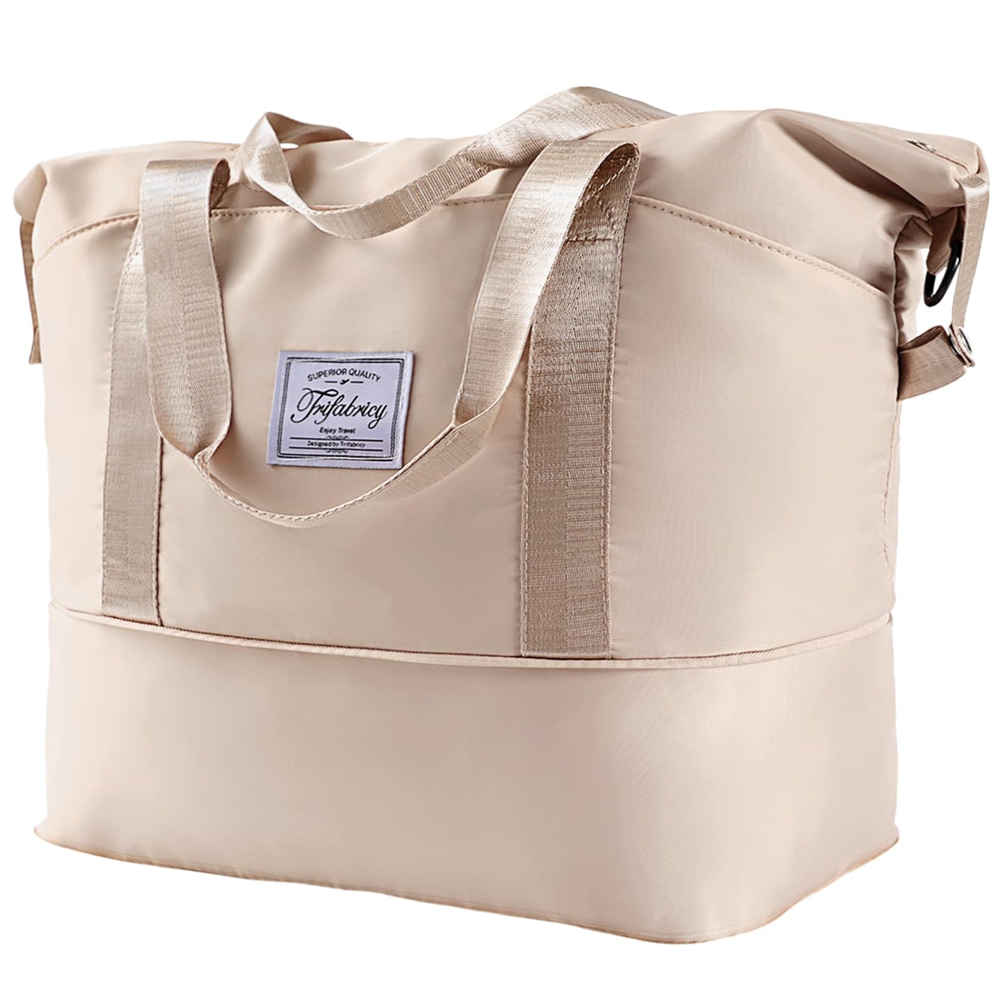Pink Expandable Travel Duffel with Wet Pocket
