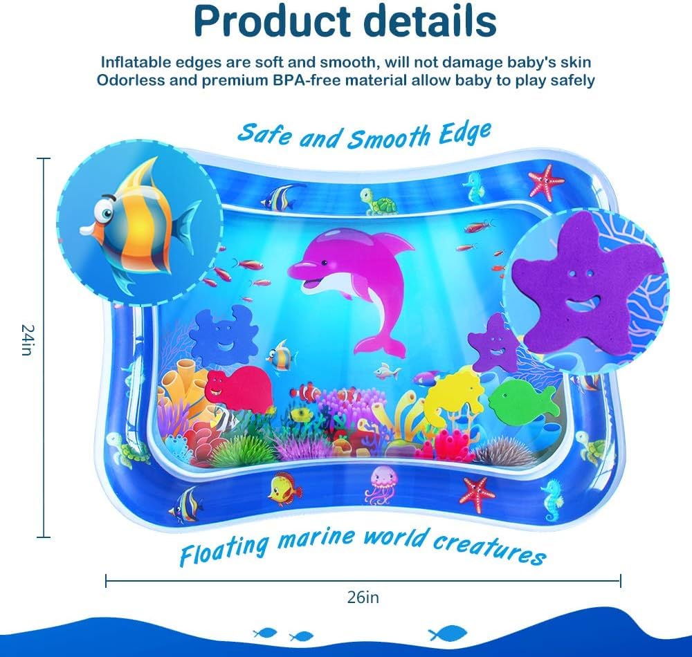 Tummy-Time Water Play Mat