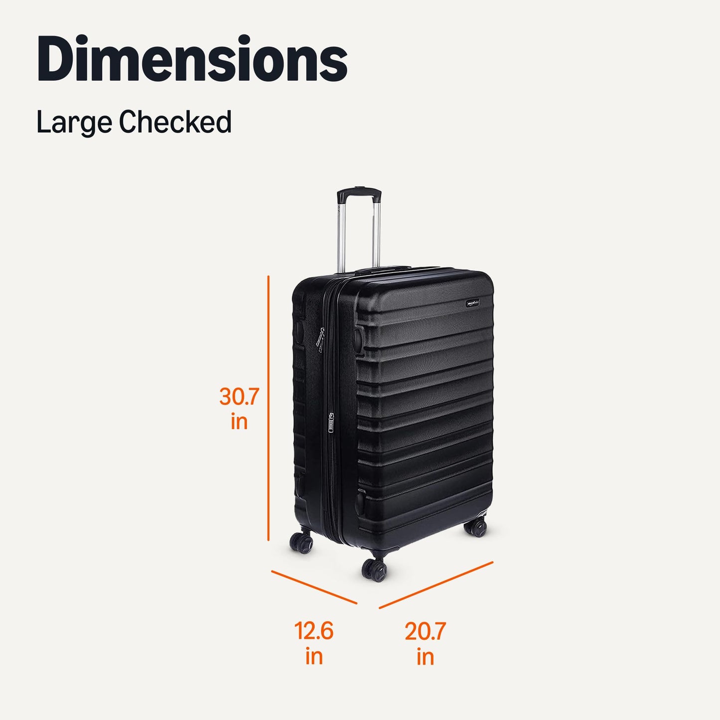 Rose Gold Hardside Carry-On