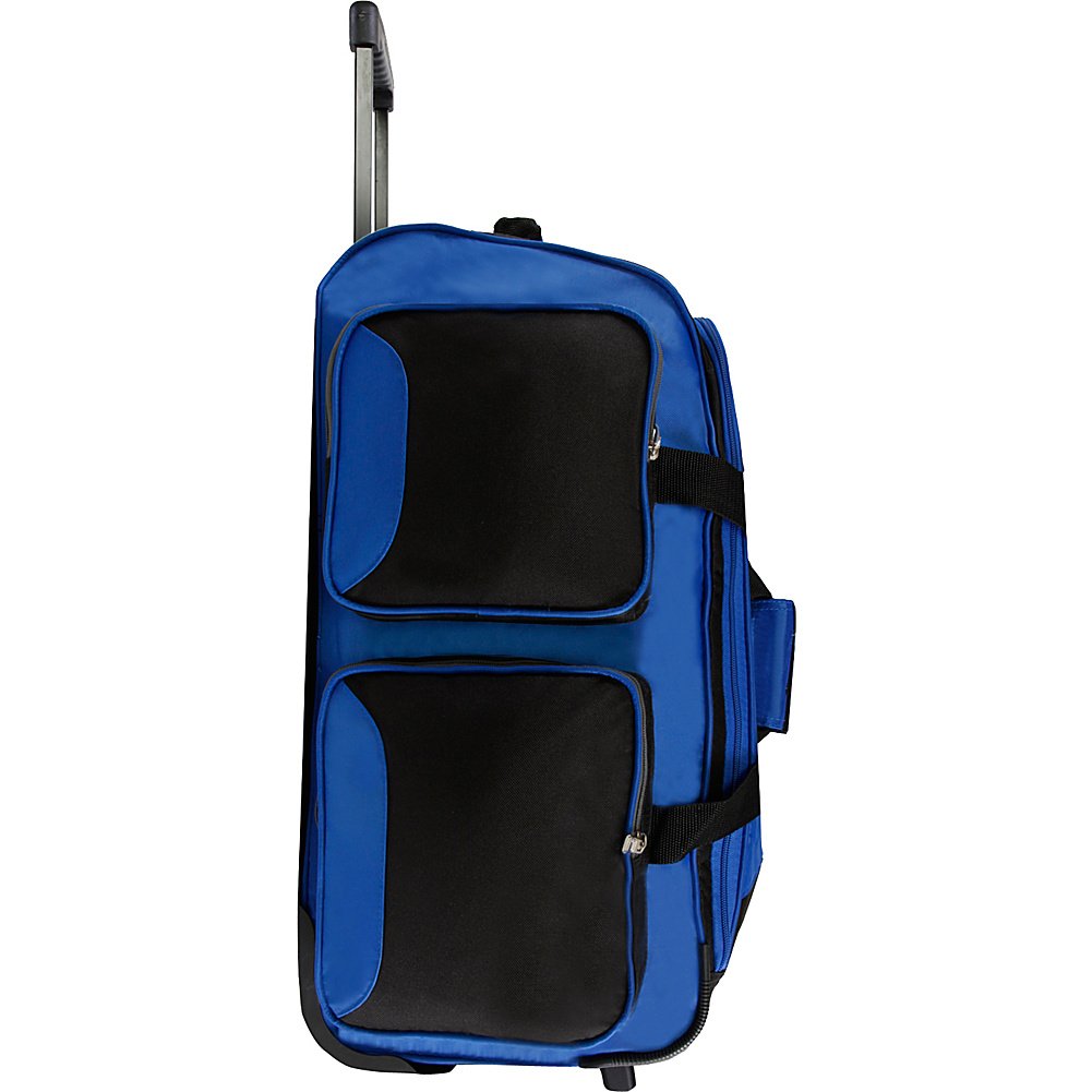 Fila 22 UltraLite Black Rolling Duffel Bag