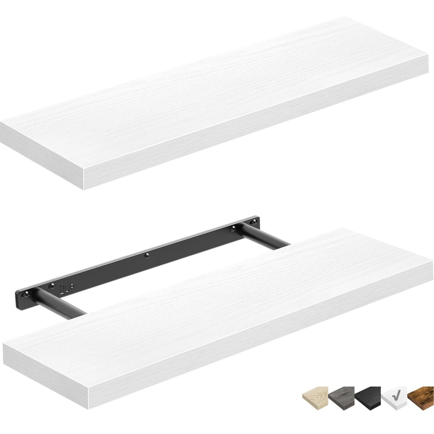 Rustic Farmhouse Shelves (008-40BN)