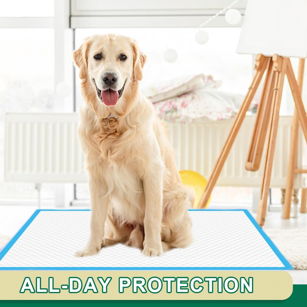 Puppy Pee Pro Pads - 100 Count Super Absorbent Set