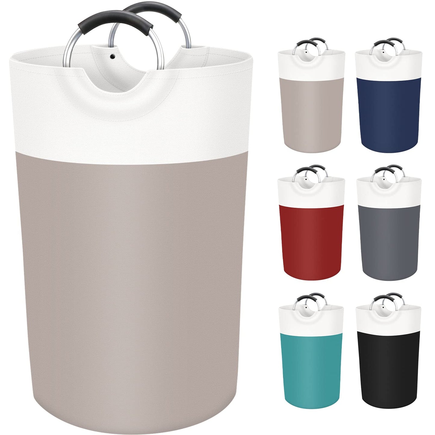 BlissTotes 90L Collapsible Laundry Hamper - Black