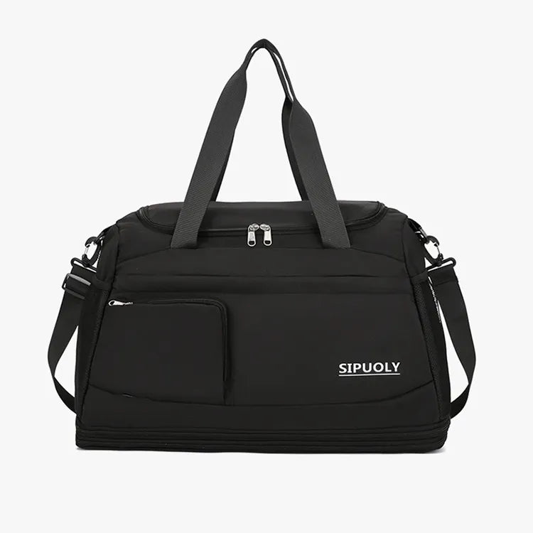 Color Block Oxford Cloth Travel Bag - Premium travel-bag from Trendsi - Just $39.99! Shop now at Handbags Specialist Headquarter