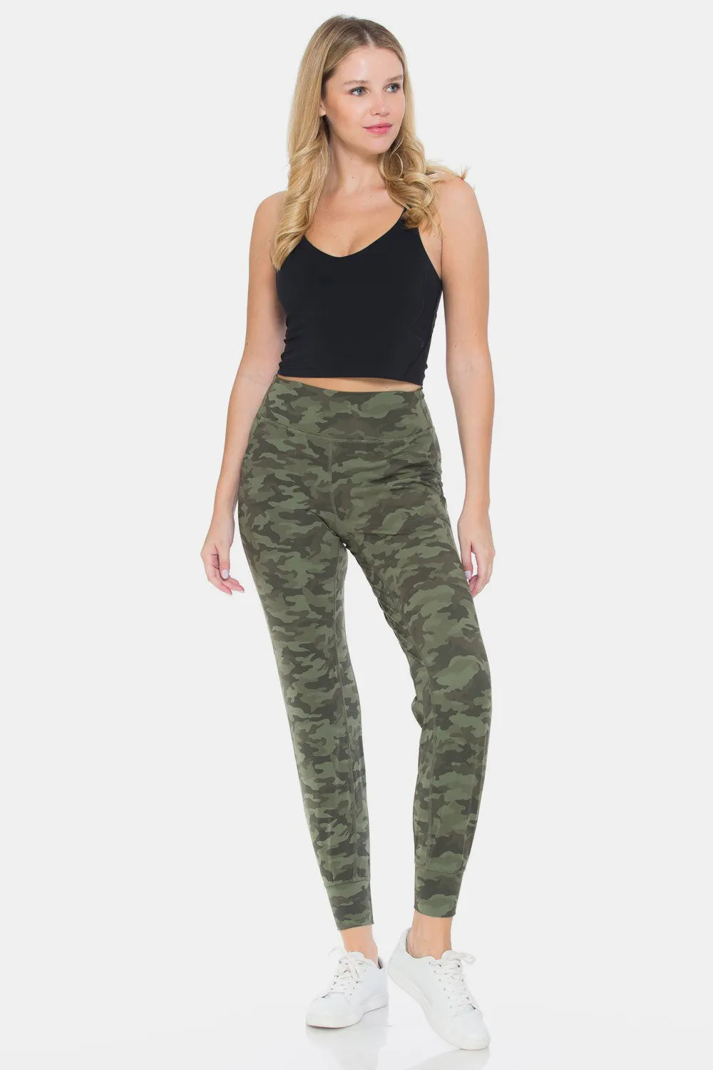 Leggings Depot Camouflage High Waist Leggings - Premium Leggings from Trendsi - Just $45.03! Shop now at Handbags Specialist Headquarter
