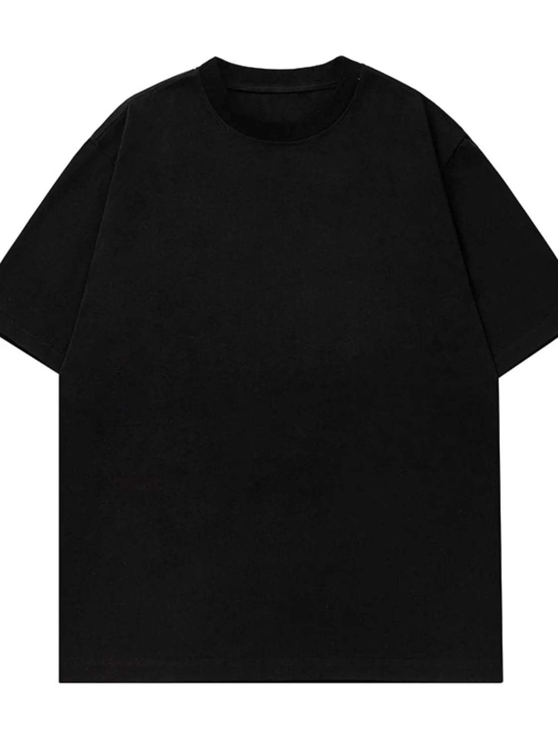 Men's Plus Size Round Neck Half Sleeve T-Shirt - Premium Men's T Shirt from Trendsi - Just $22.60! Shop now at Handbags Specialist Headquarter