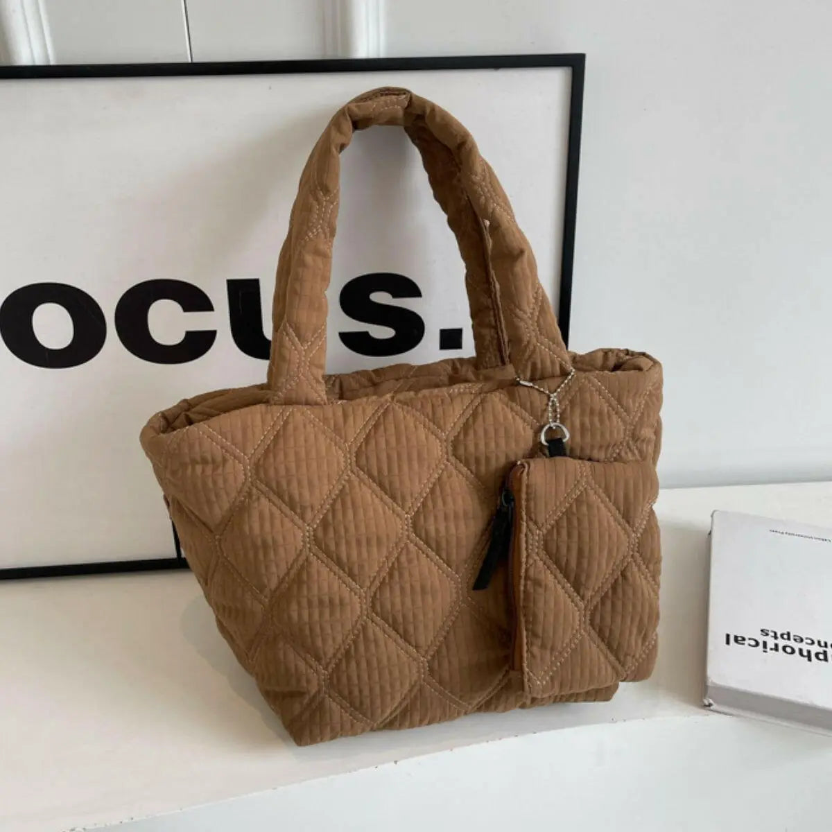 Polyester Medium Tote Bag.
