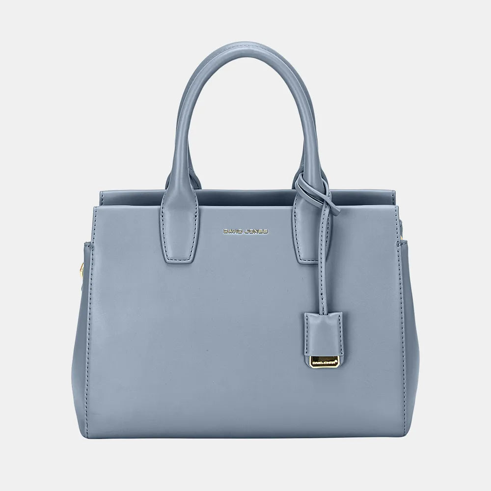 David Jones PU Leather Handbag - Premium Handbags from Trendsi - Just $47.99! Shop now at Handbags Specialist Headquarter