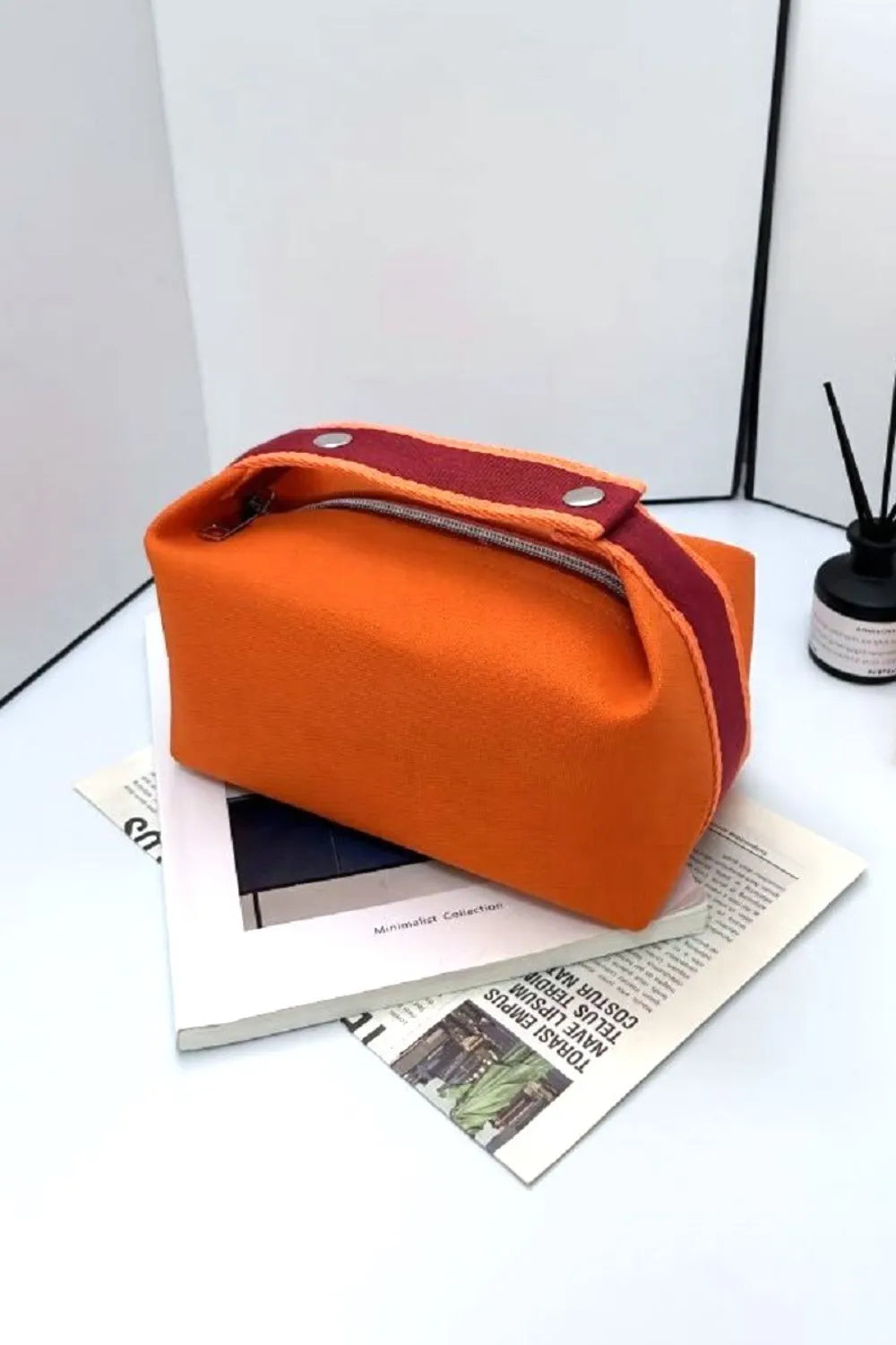 Zenana Waterproof Canvas Travel Cosmetic Bag - Premium travel-bag from Trendsi - Just $29.99! Shop now at Handbags Specialist Headquarter