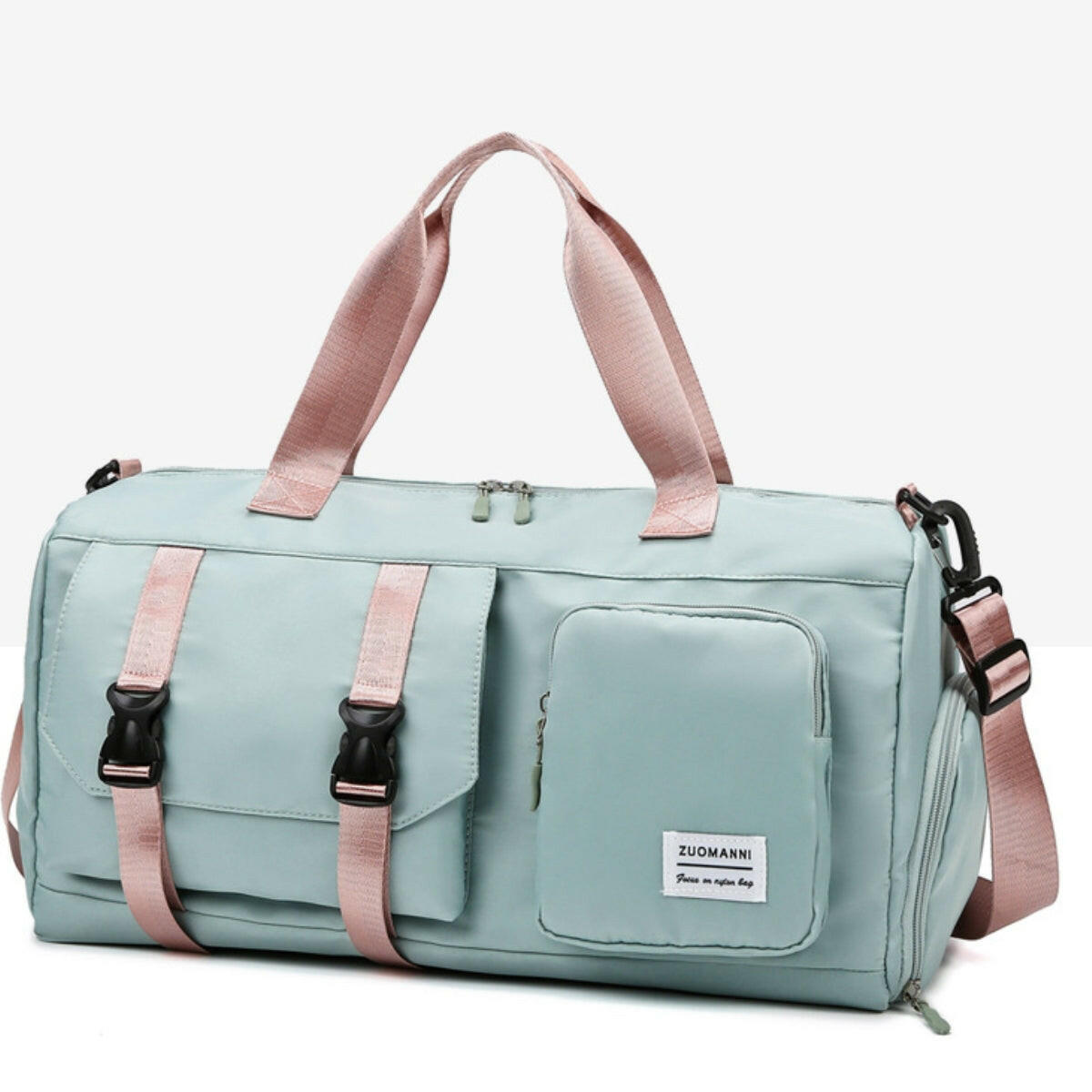 Oxford Cloth Multi-Pocket Travel Bag.