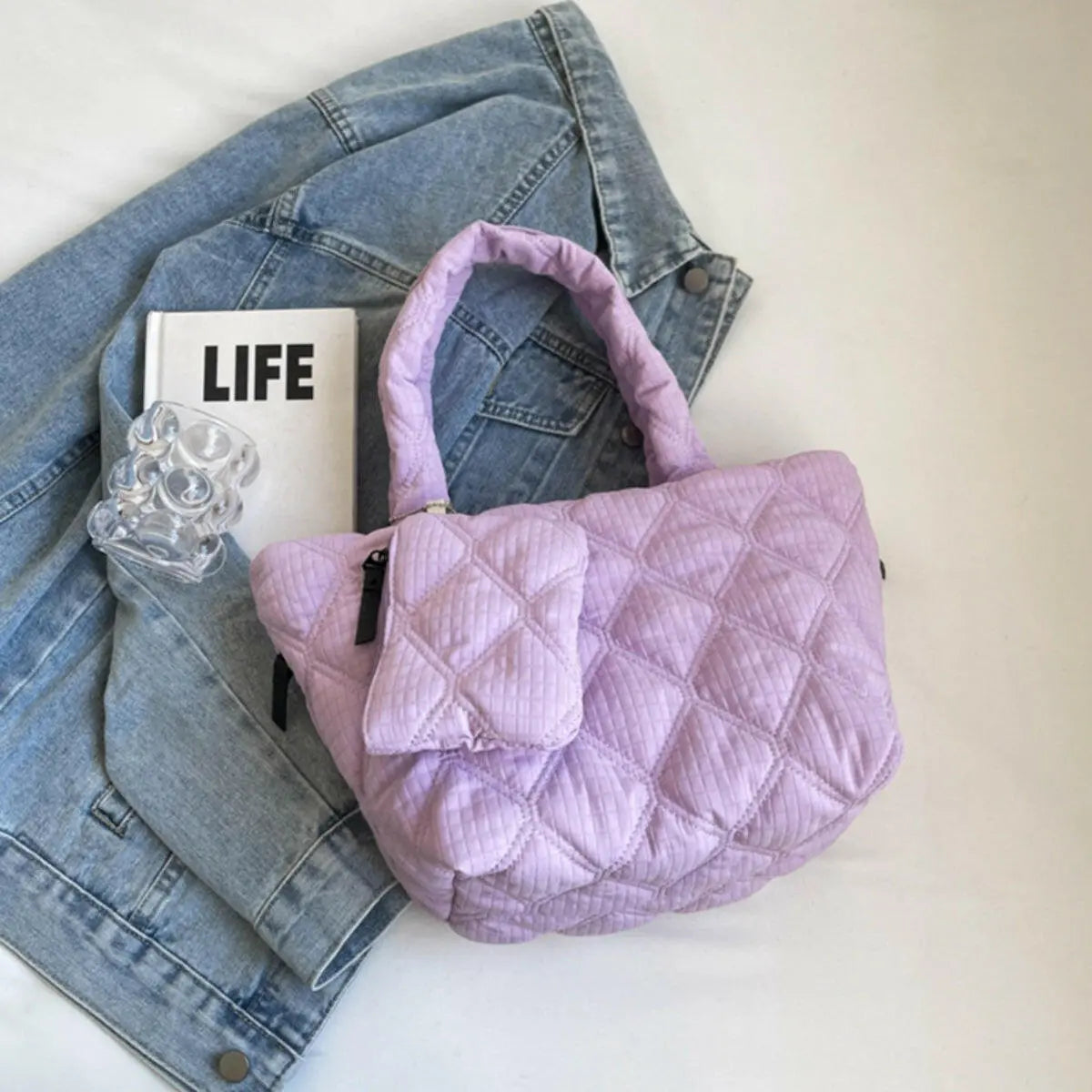 Polyester Medium Tote Bag.