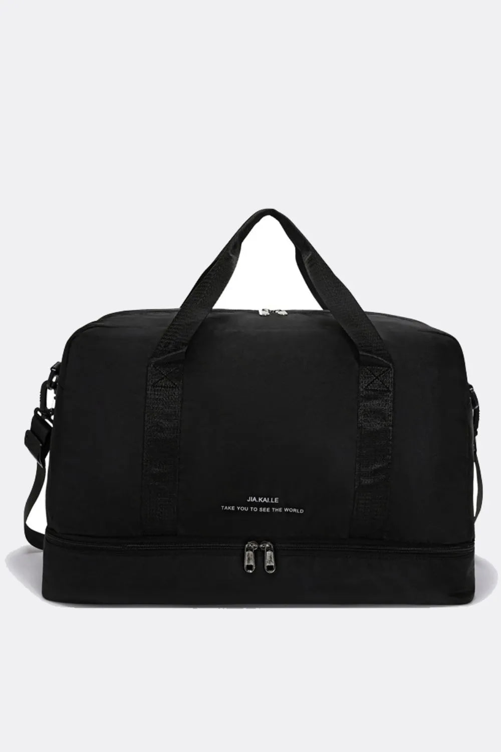 Nylon Dry and Wet Separation Travel Bag - Premium travel-bag from Trendsi - Just $39.99! Shop now at Handbags Specialist Headquarter