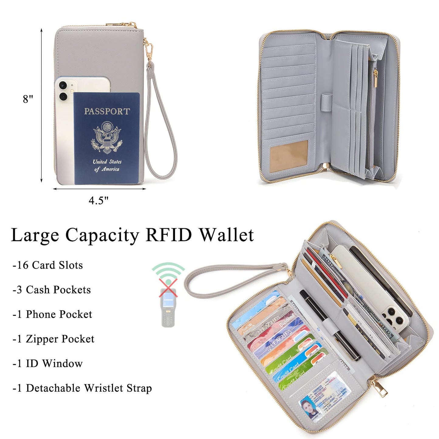 ChicCrossbody: Women's Tote & Wallet Set