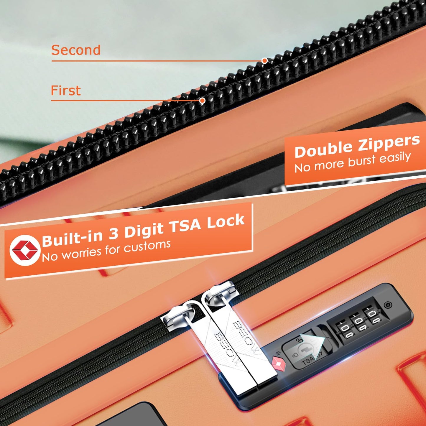 BEOW Spinner Luggage Set