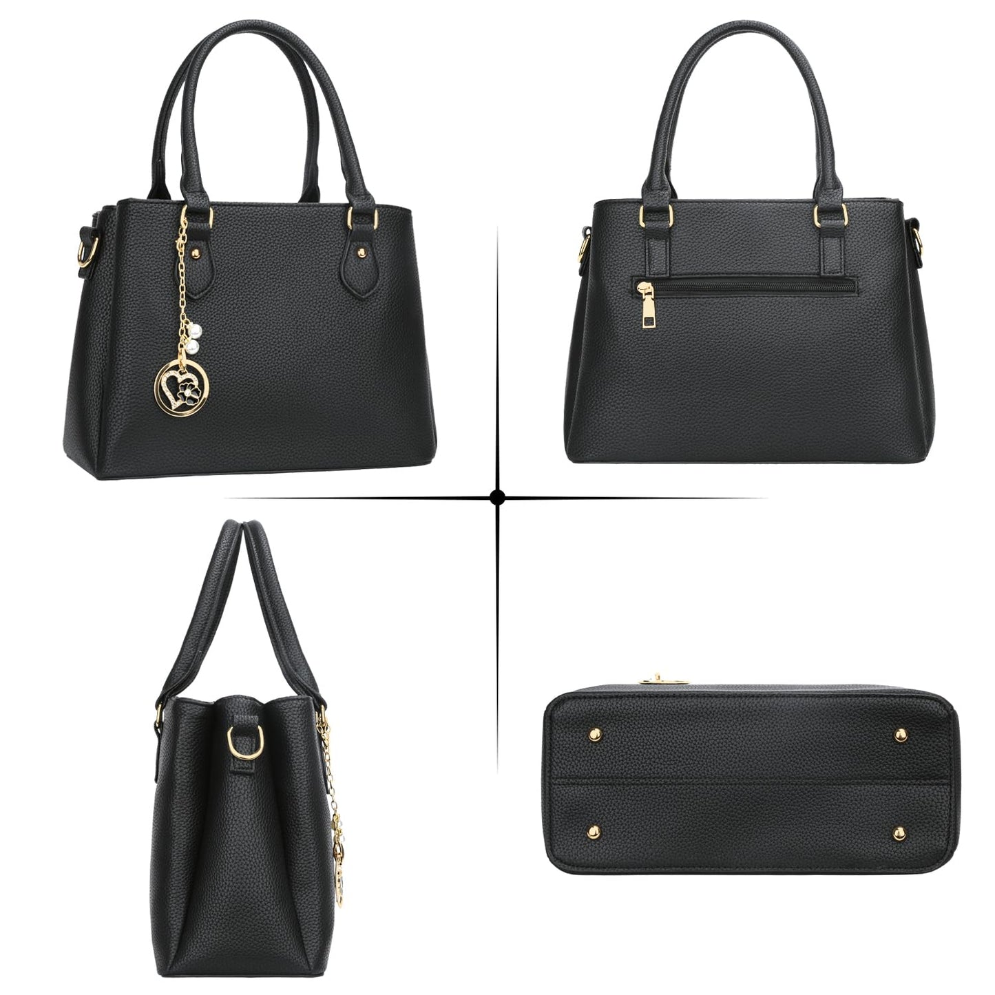 Luxe Leather Satchel & Crossbody Bags
