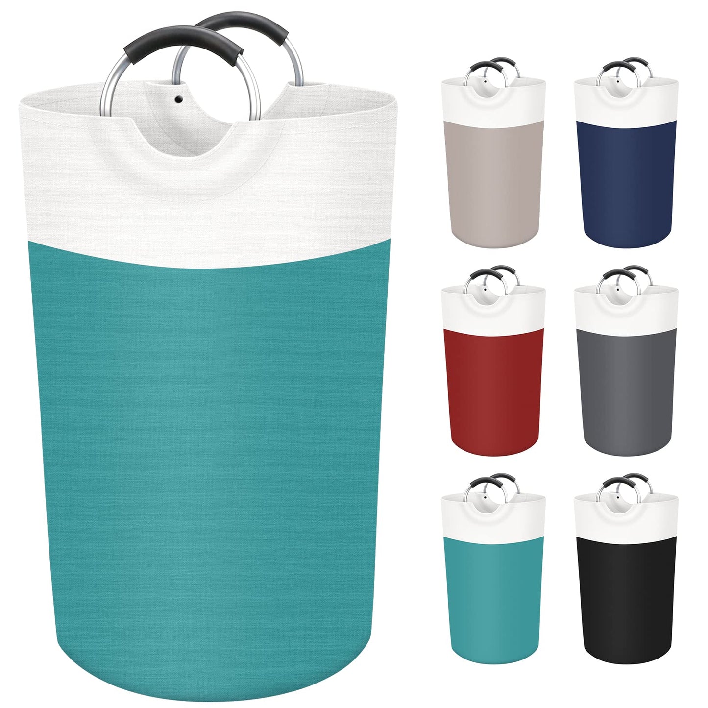BlissTotes 90L Collapsible Laundry Hamper - Black