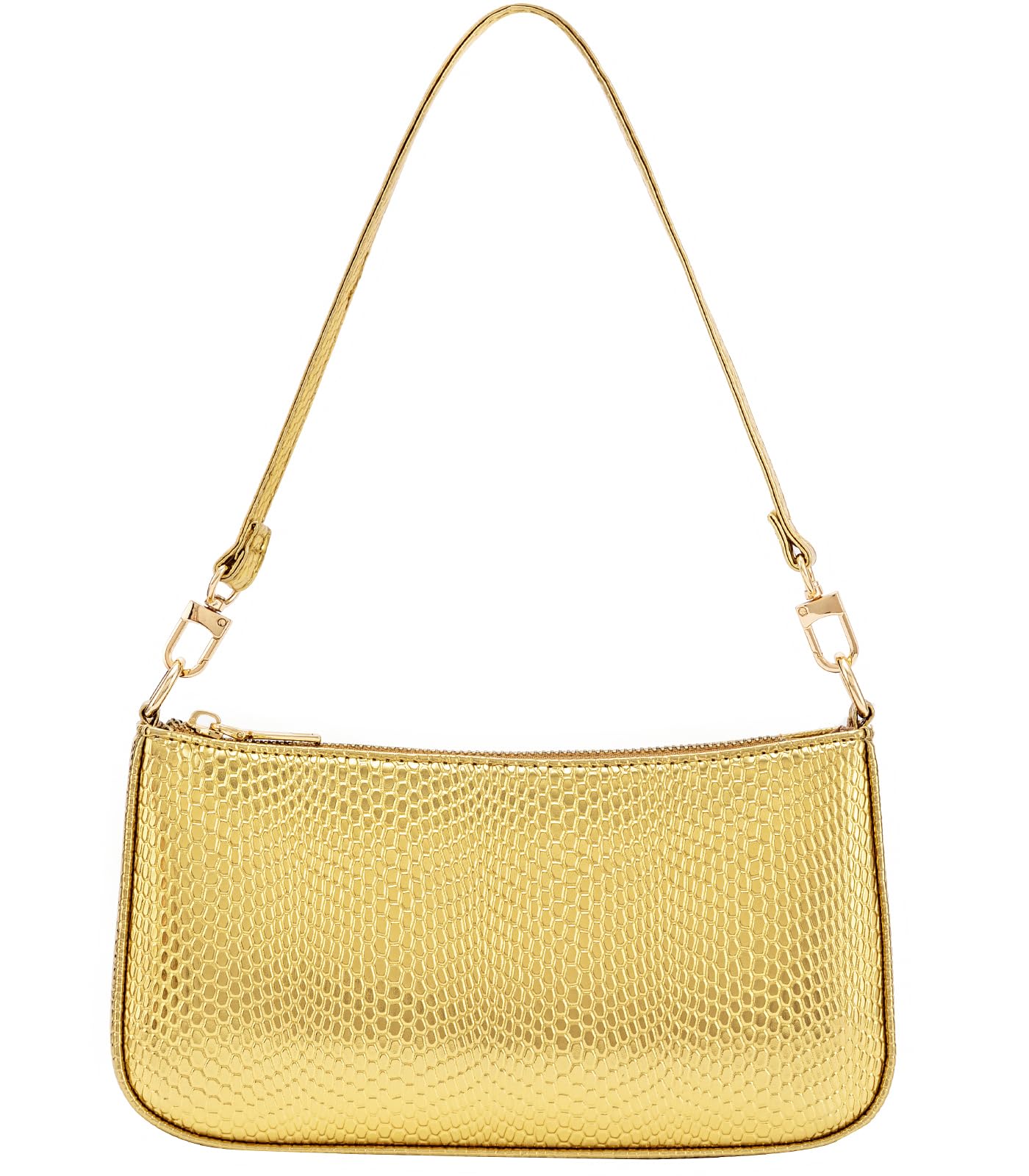 Retro Vegan Leather Shoulder Bag