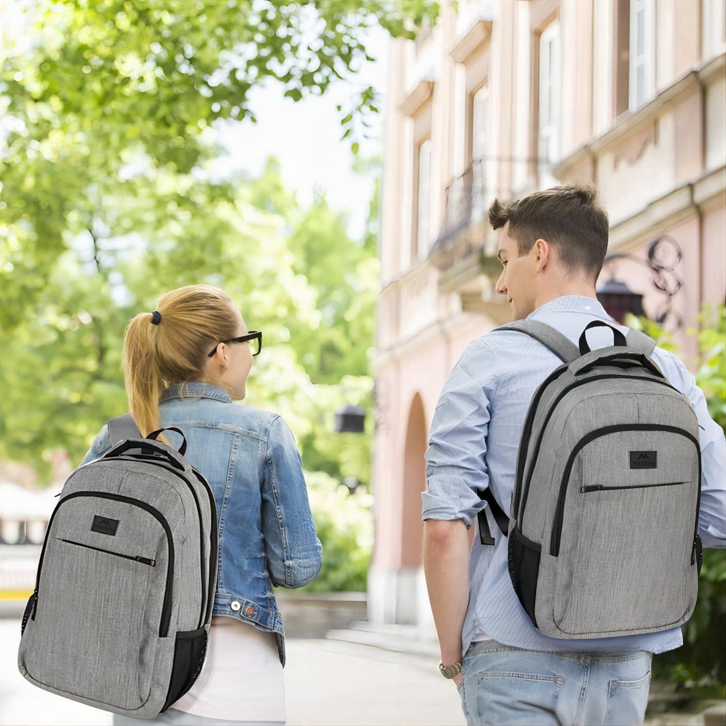 MATEIN SleekGuard Laptop Backpack with USB Port