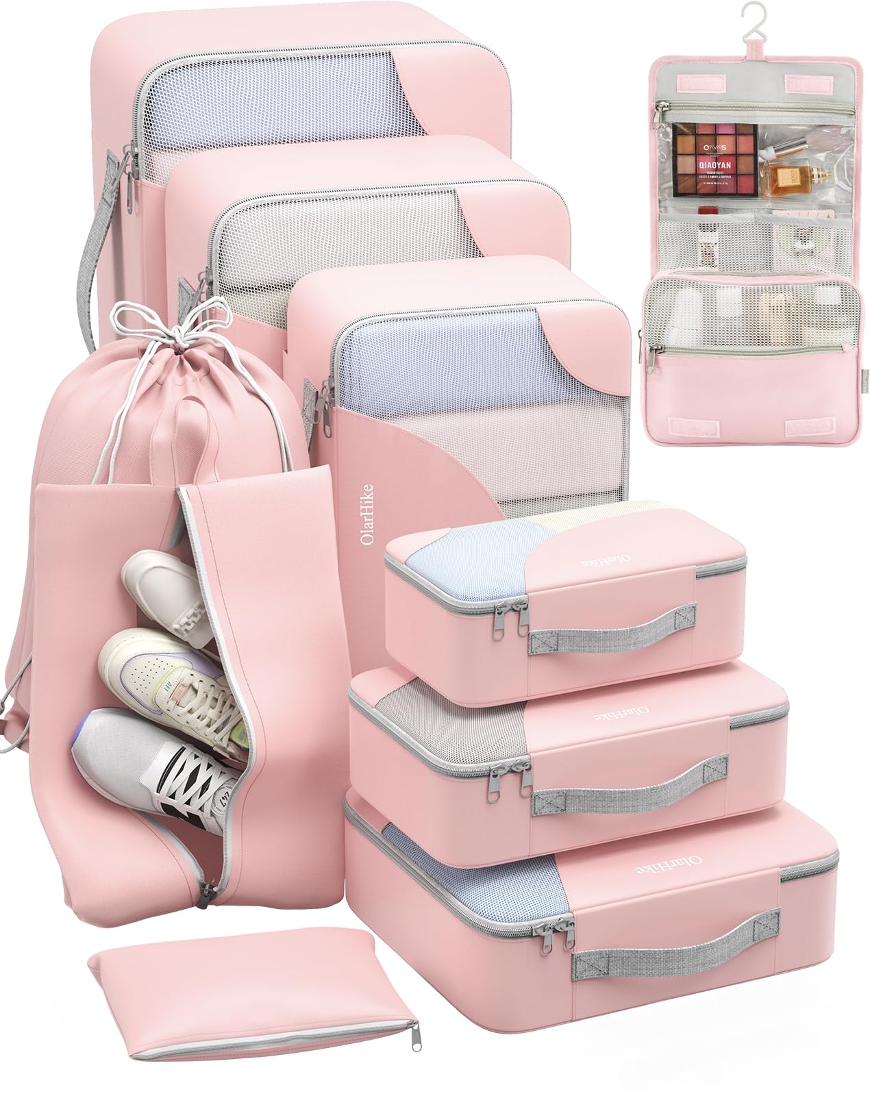 OlarHike Travel Cube Set - Cream Organizer & Gifts