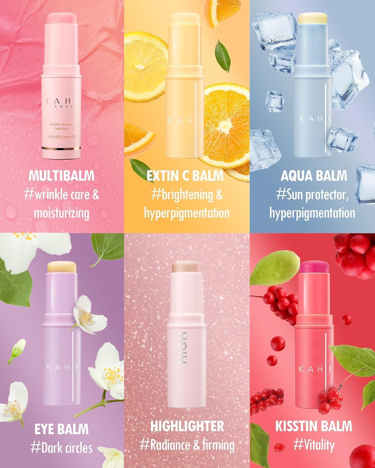 KAHI All-in-One Wrinkle Bounce Balm Stick
