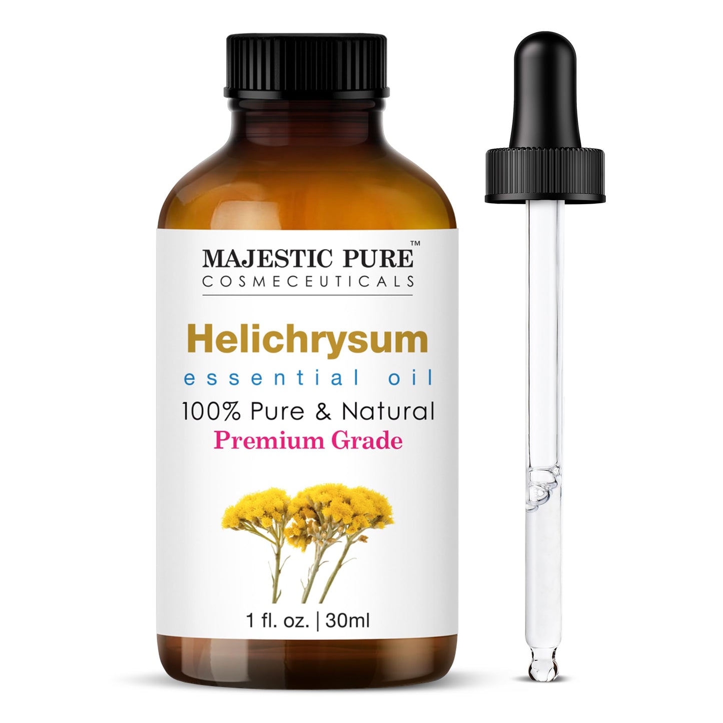 Majestic Pure Lavender Oil with Dropper 4oz