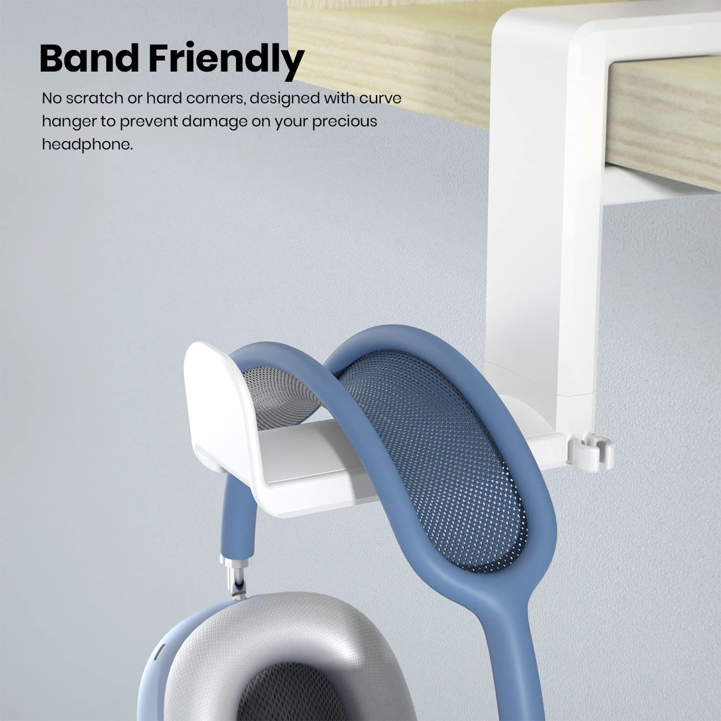 EURPMASK 360° Rotating Headphone Stand & Organizer