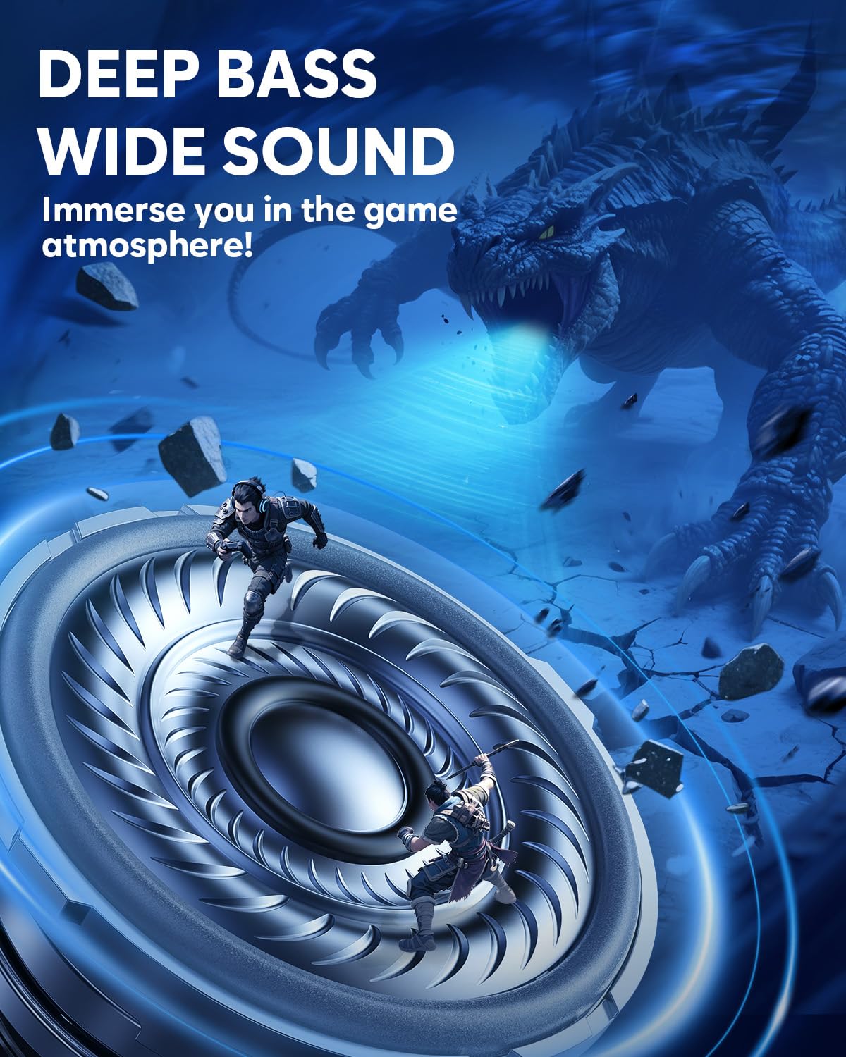 NUBWO G06 Dual Wireless Gaming Headset