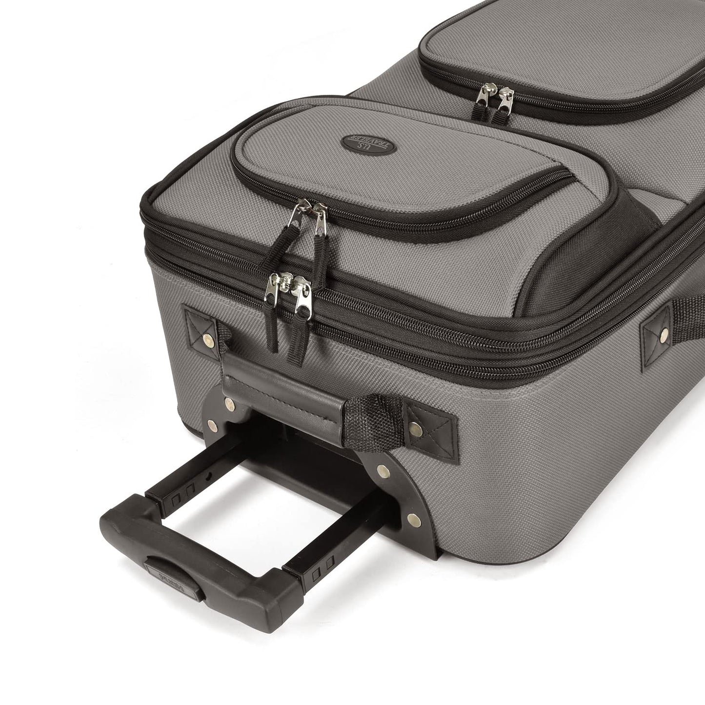 U.S. Traveler Rio Expandable Orange Carry-on