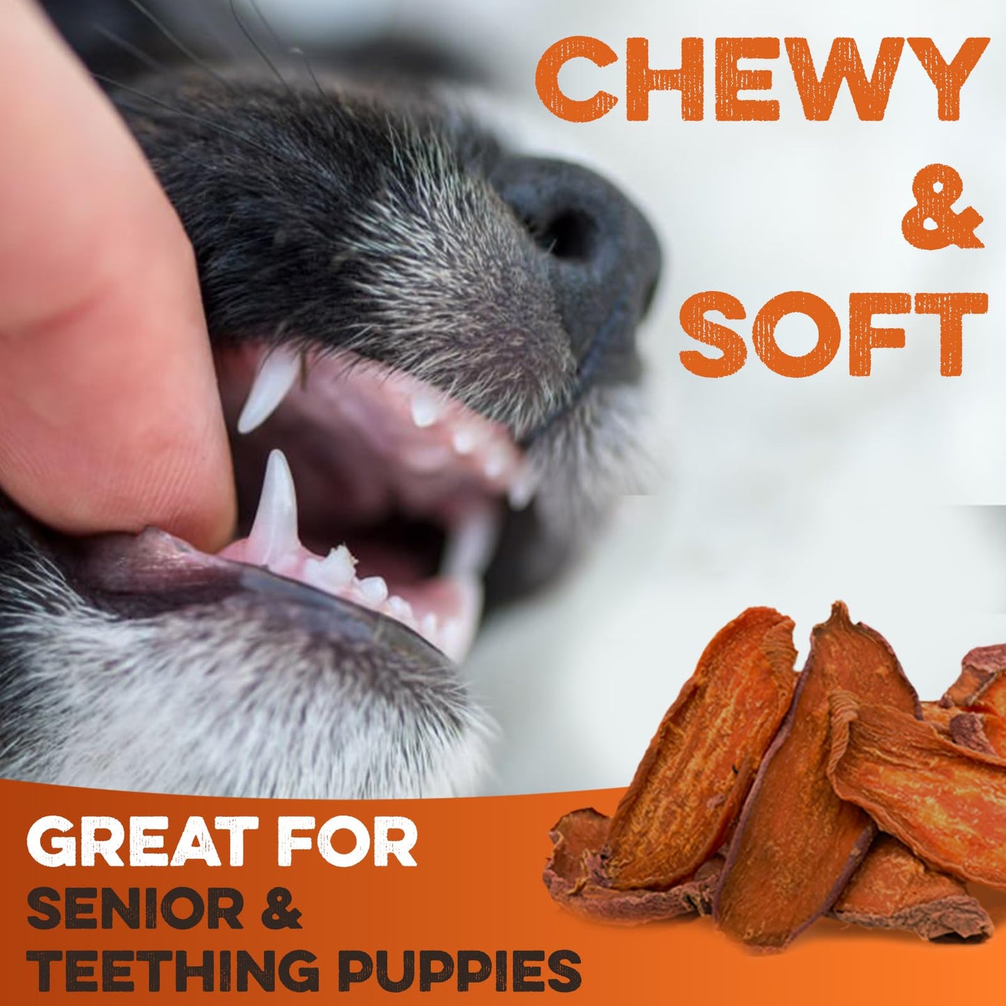 Brutus & Barnaby Sweet Potato Pup Delights