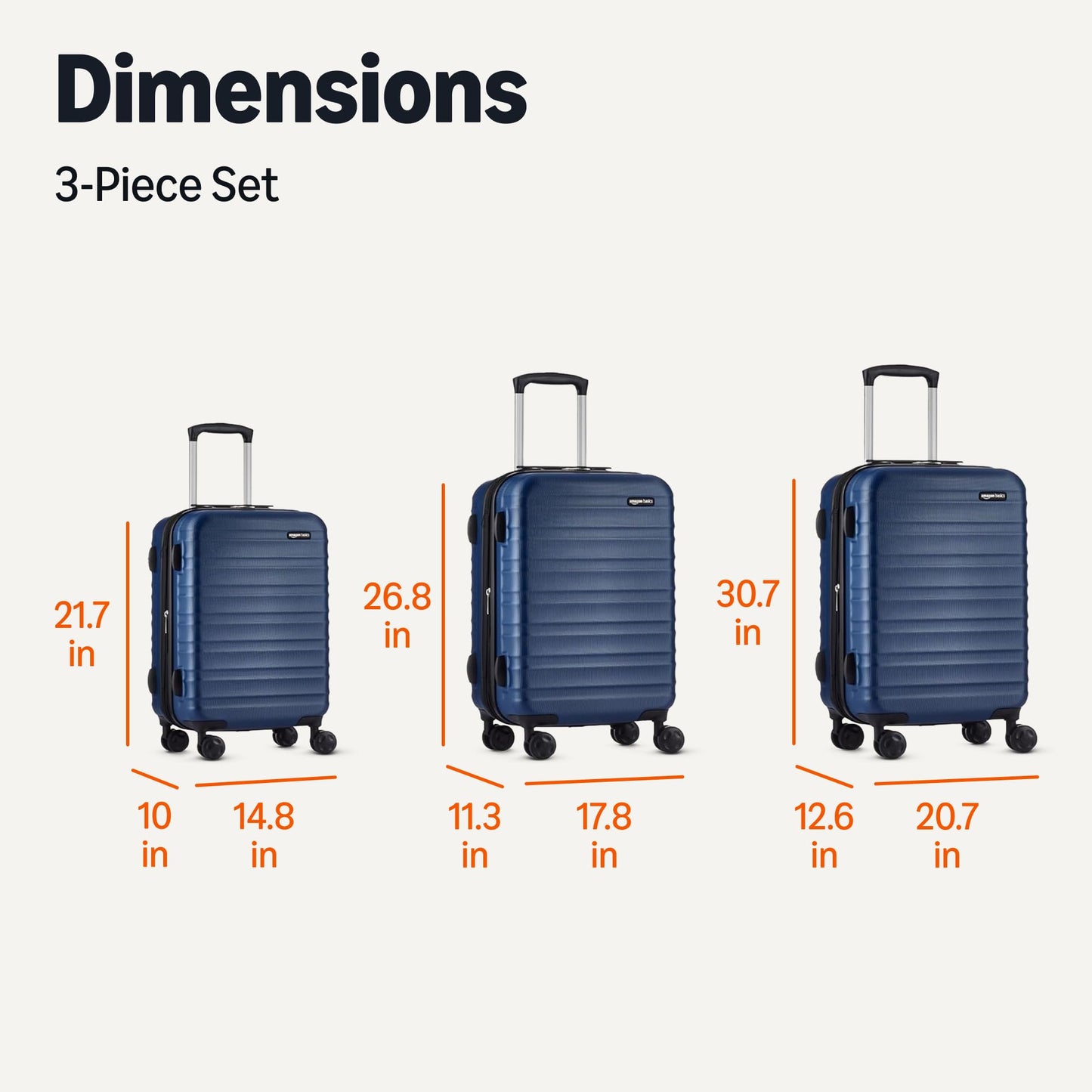 Rose Gold Hardside Carry-On