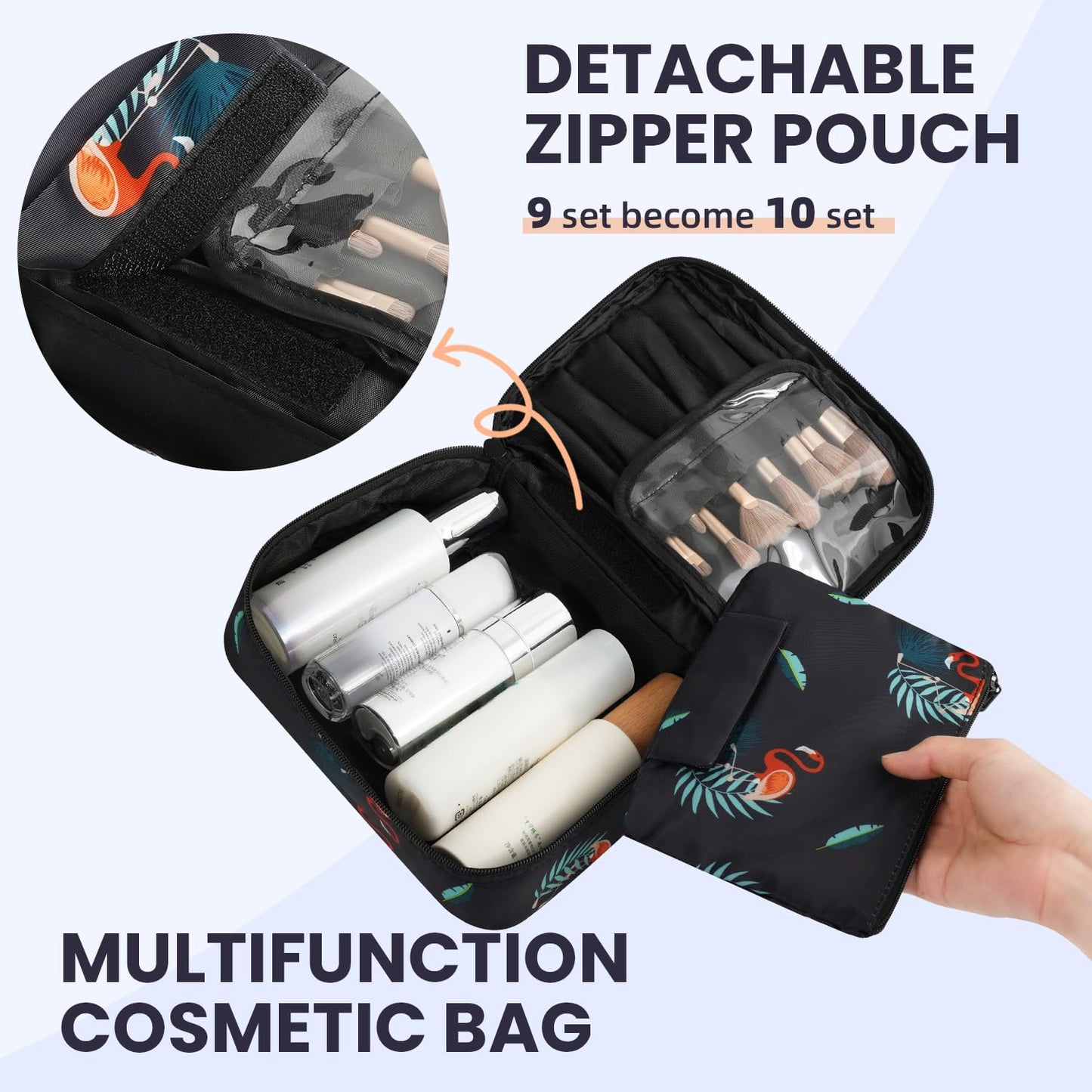 BAGAIL Travel Cubes: 8/9 Set Packing Organizers