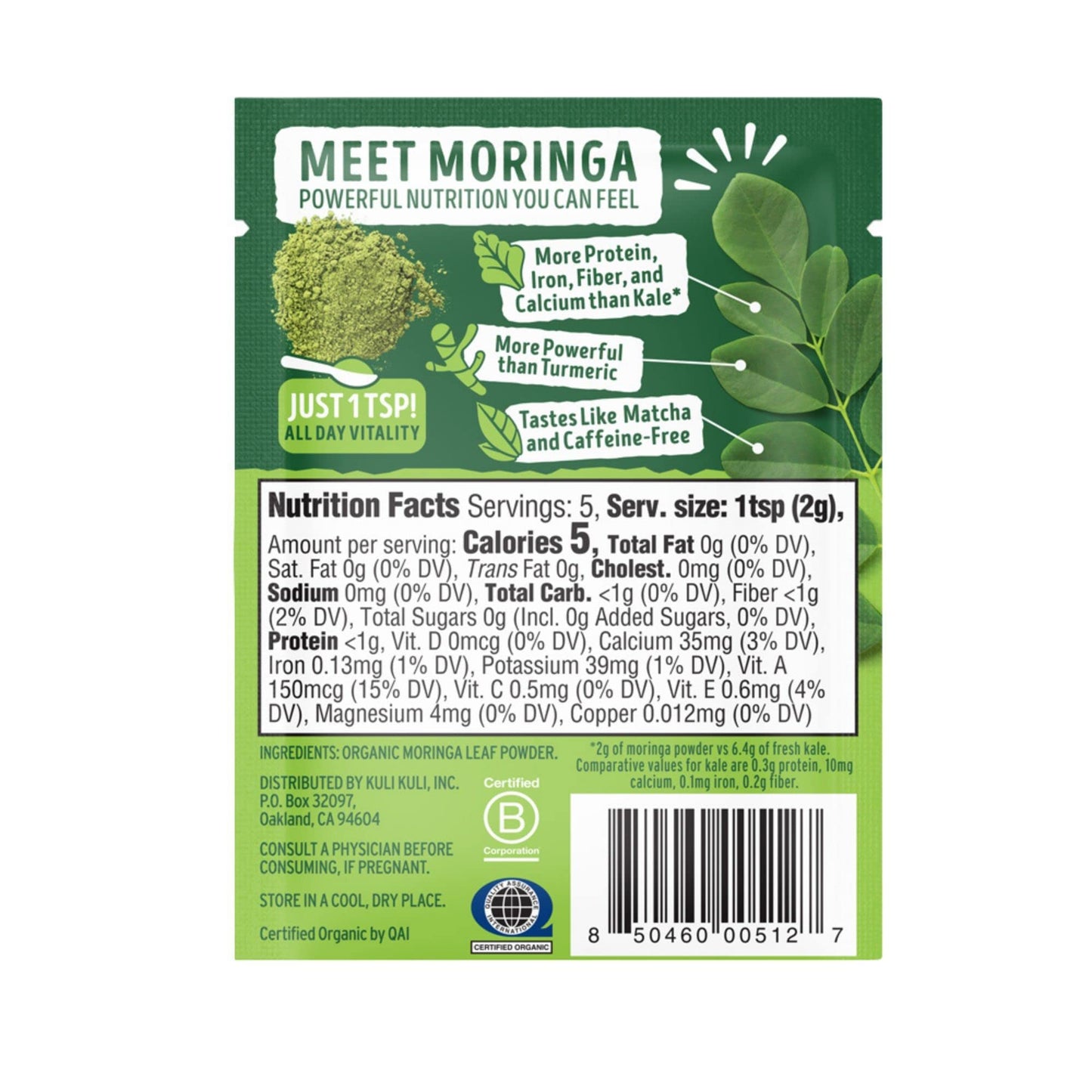MoriLeaf Organic Powder & Smoothie Mix