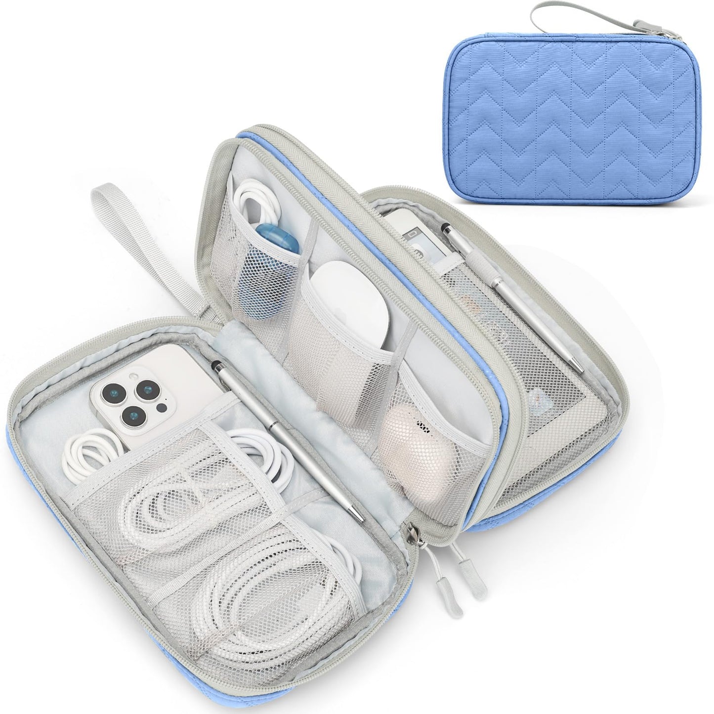 FYY All-in-One Travel Cable Organizer Pouch