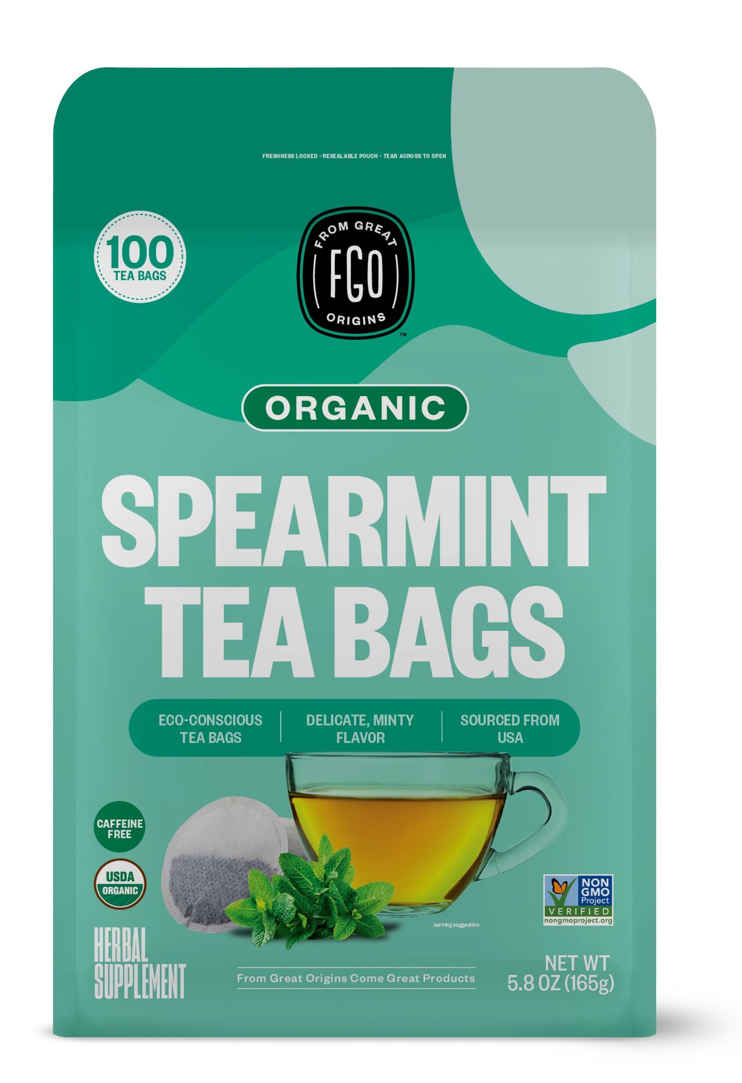 ElderZen Organic Tea - Caffeine-Free Eco Bags