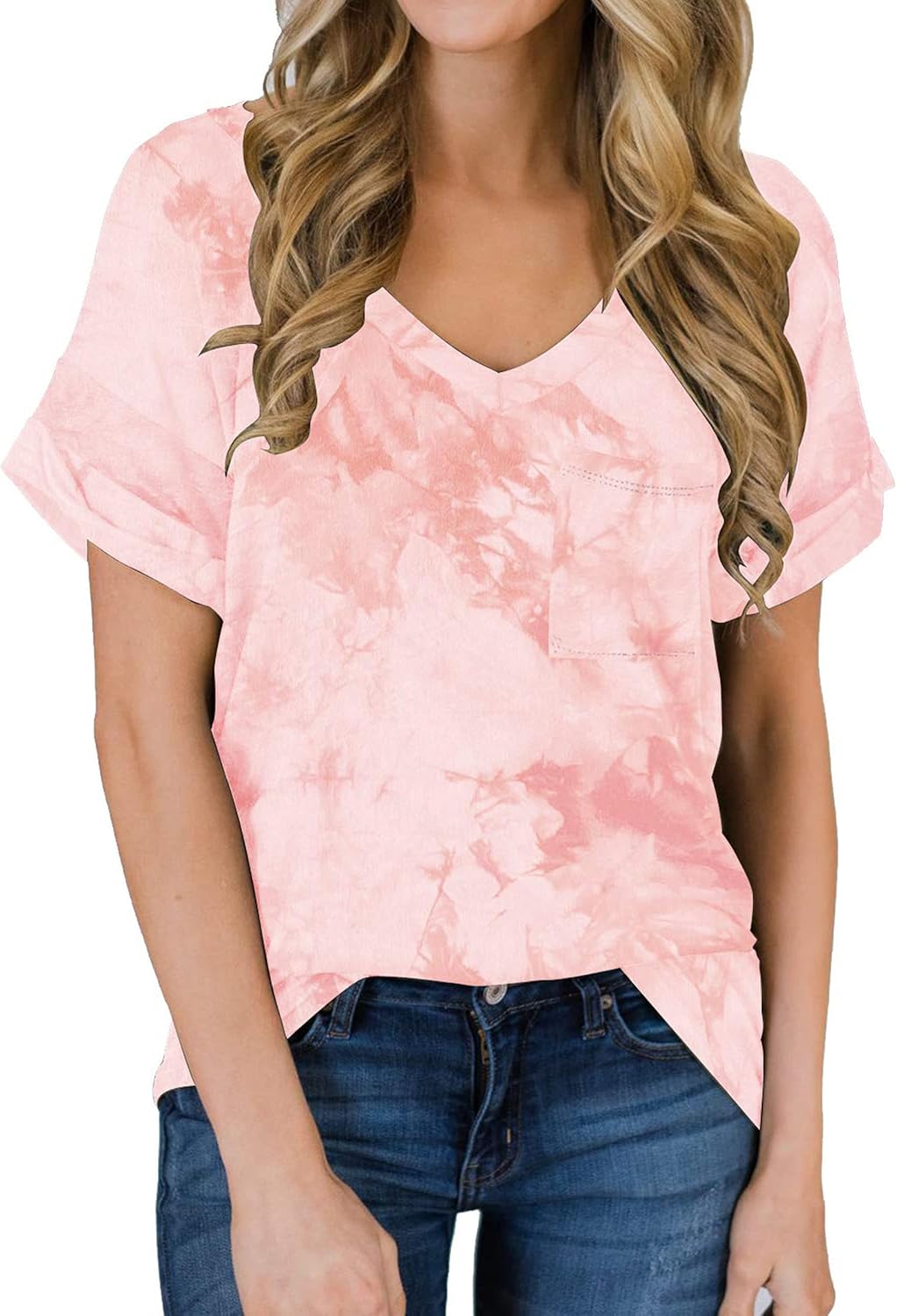 Best Casual V-neck tee for women 2025