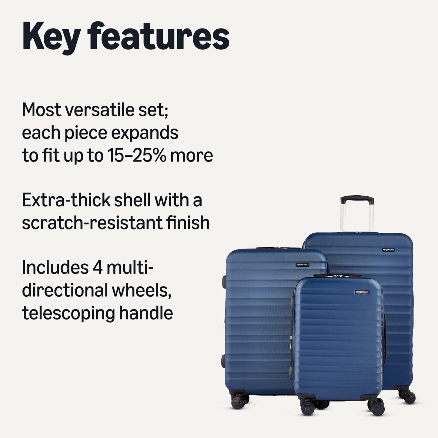Rose Gold Hardside Carry-On