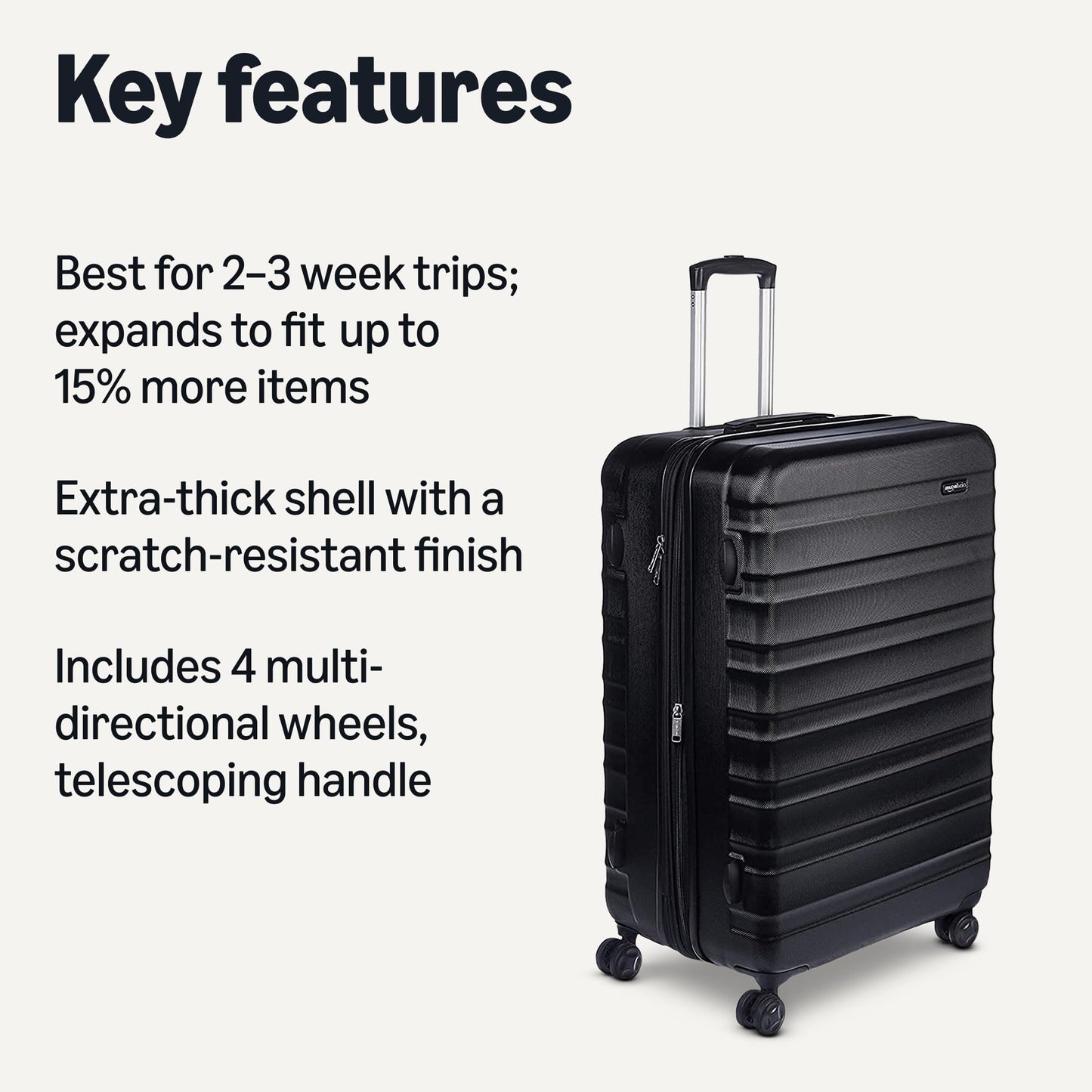 Rose Gold Hardside Carry-On