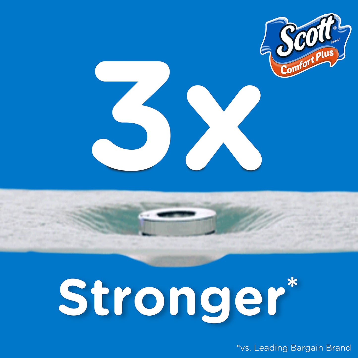 Scott Comfort+ 12 Double Rolls, 231 Sheets, Septic-Safe