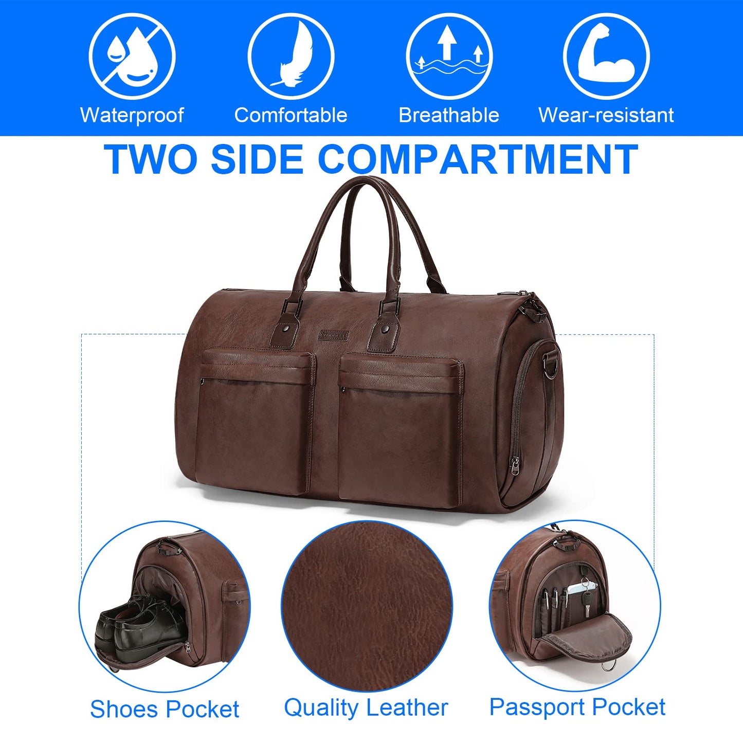 Modoker Travel Garment Bag - Versatile & Stylish