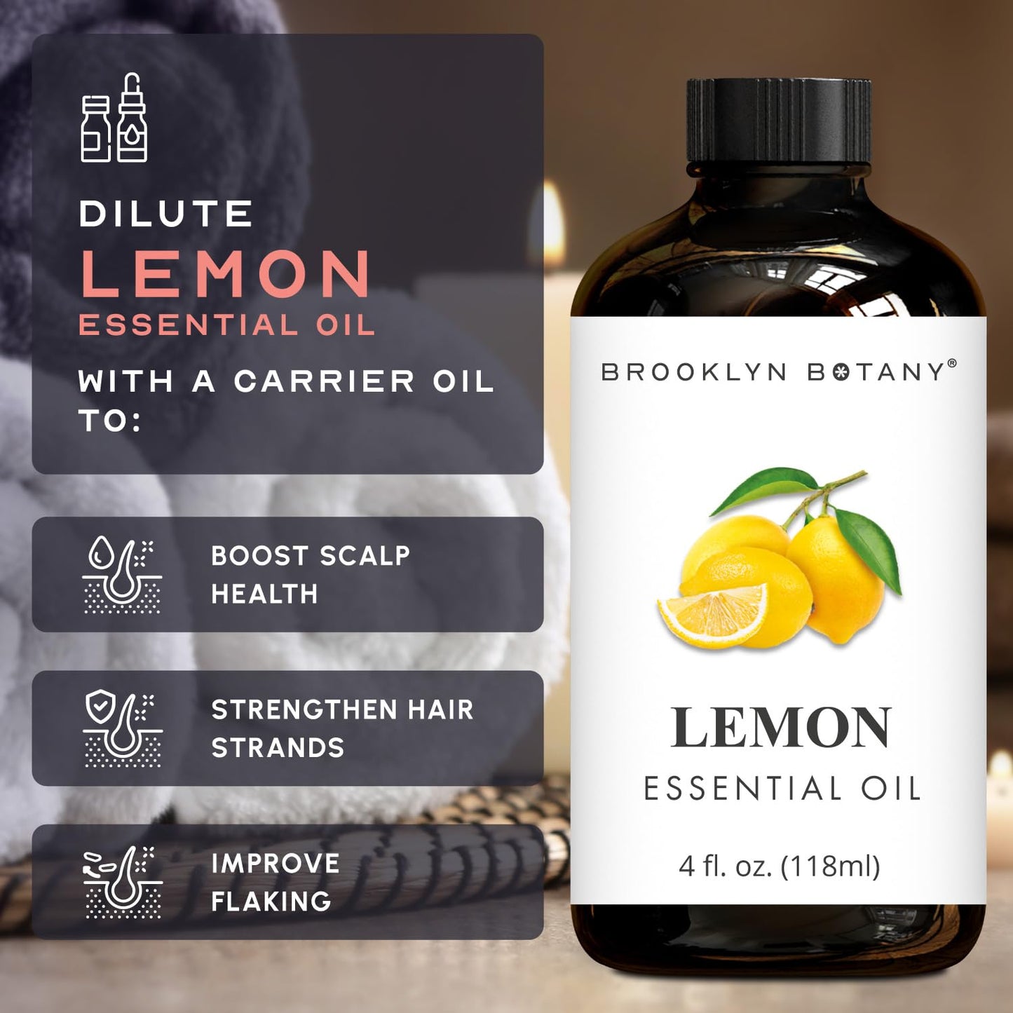 Brooklyn Botany Premium Lavender Oil - 4 Fl Oz