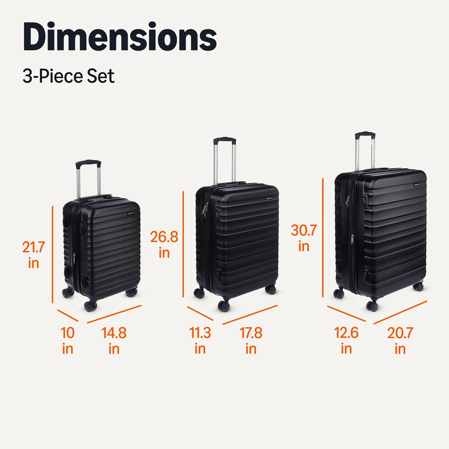 Rose Gold Hardside Carry-On