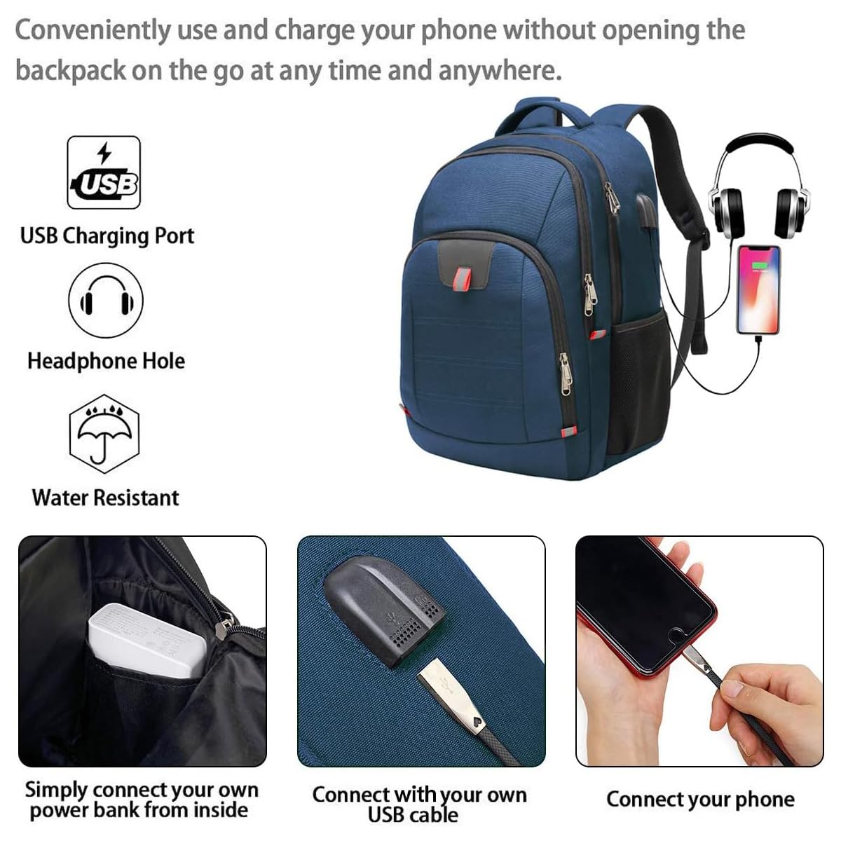 ChargeMate Laptop Backpack