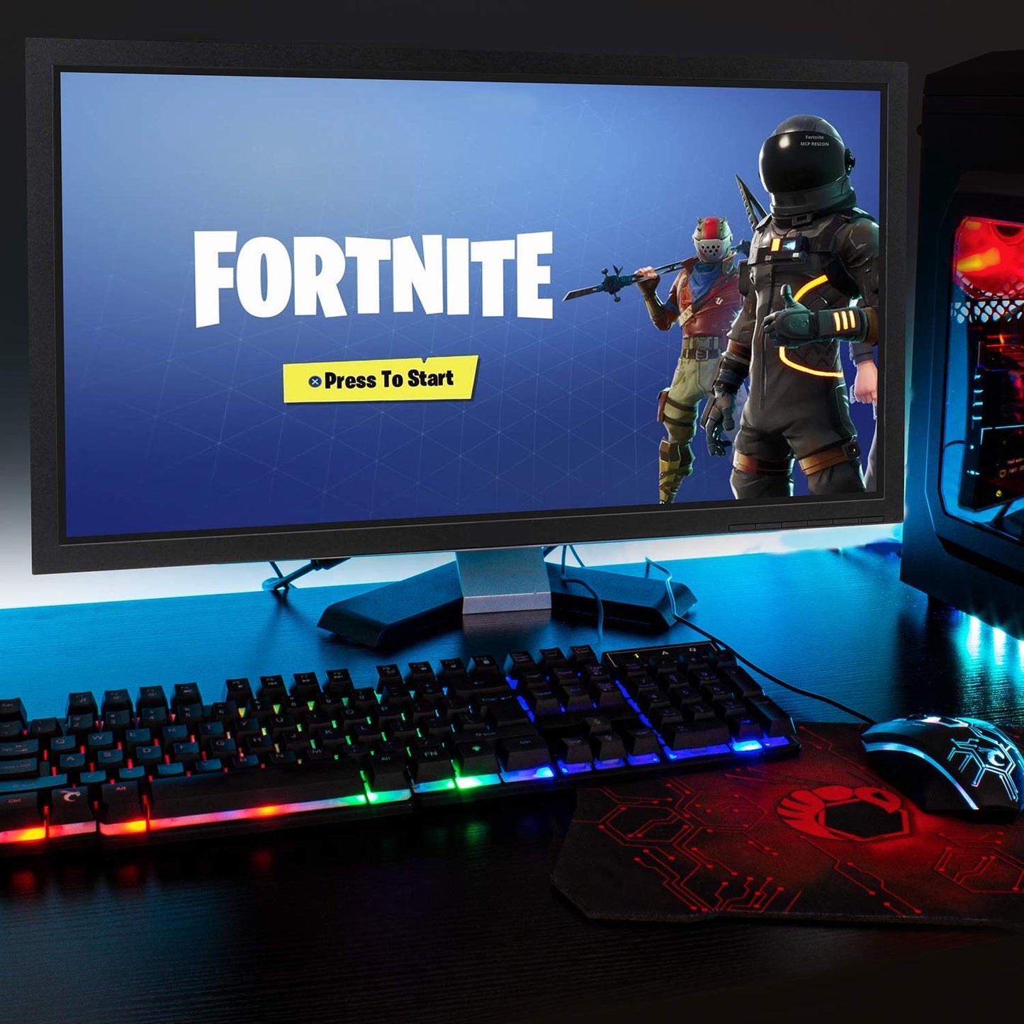 Hornet RX-250: 4-in-1 RGB Gaming Gear Bundle