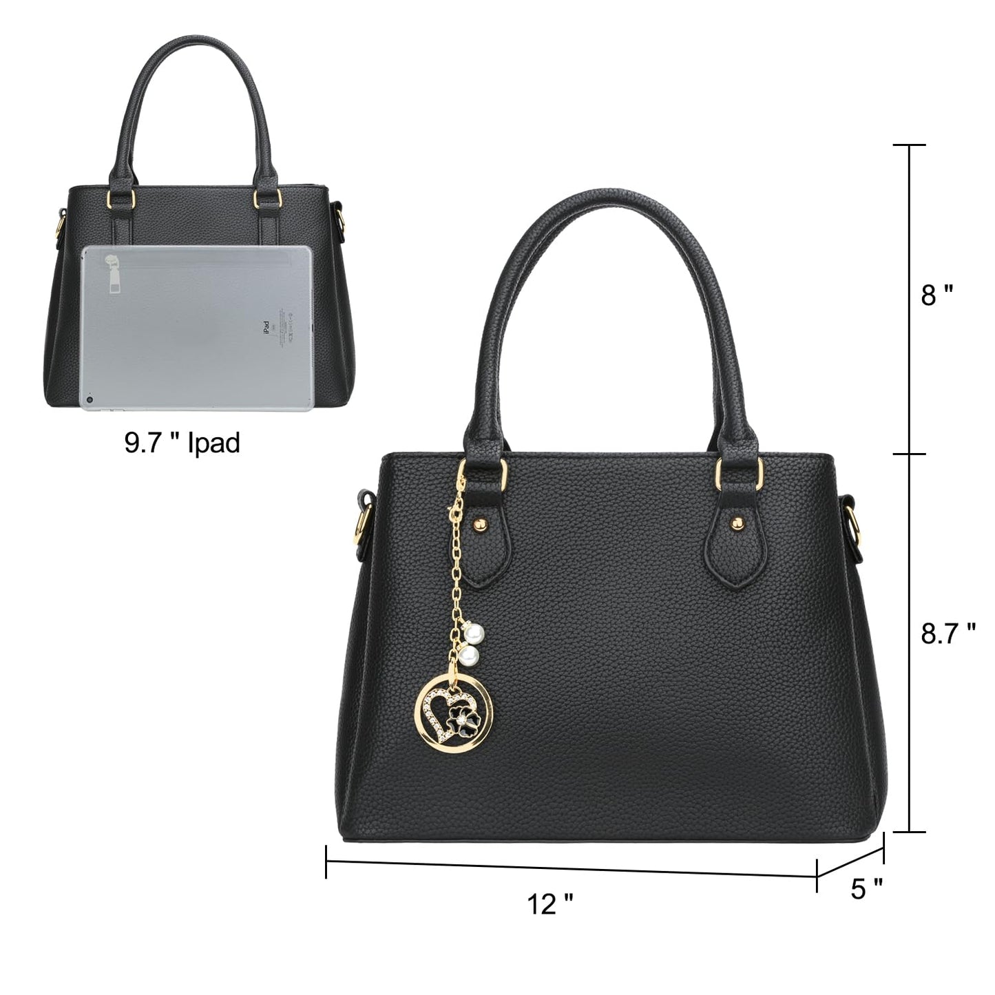 Luxe Leather Satchel & Crossbody Bags
