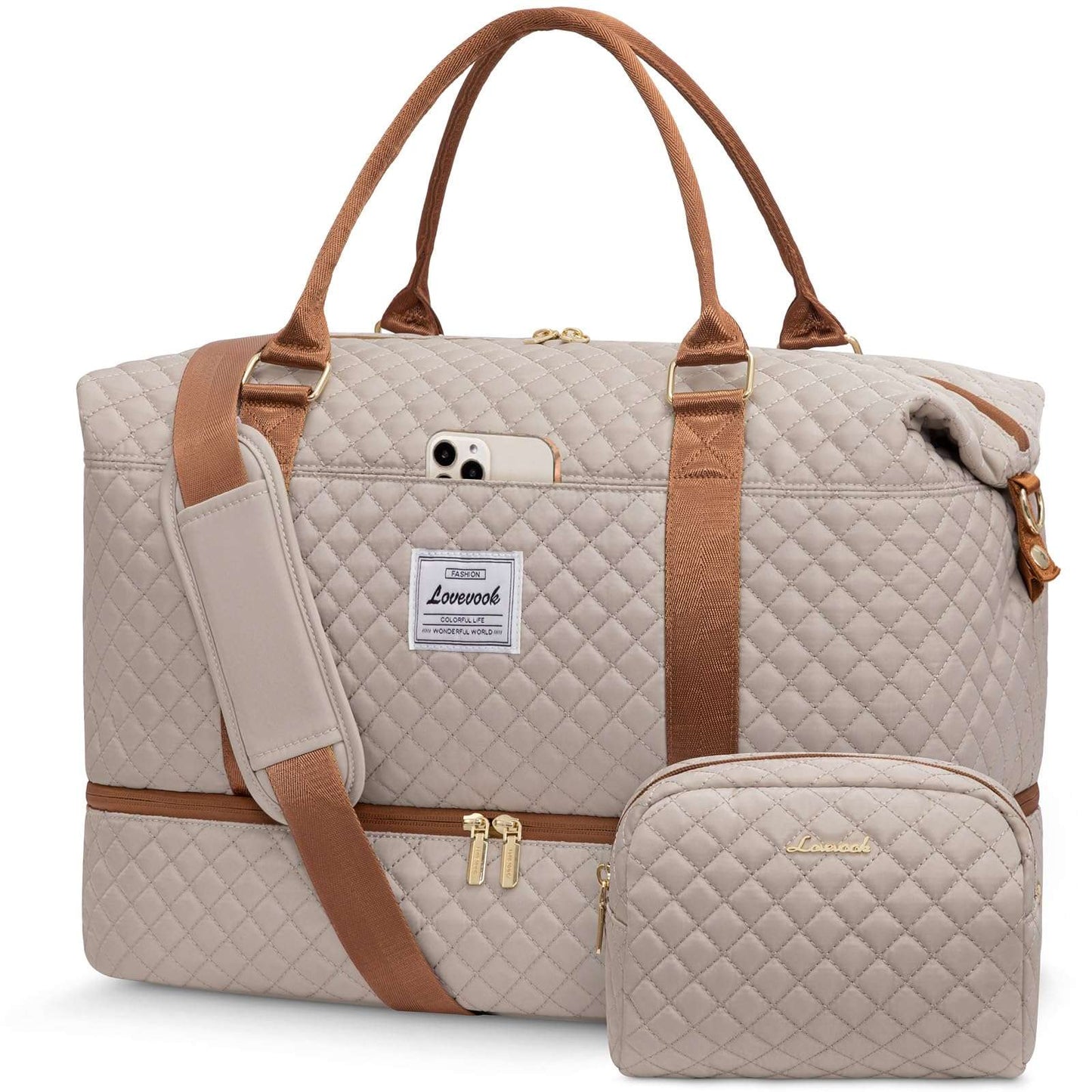 LOVEVOOK All-in-One Duffle: Travel & Gym Ready