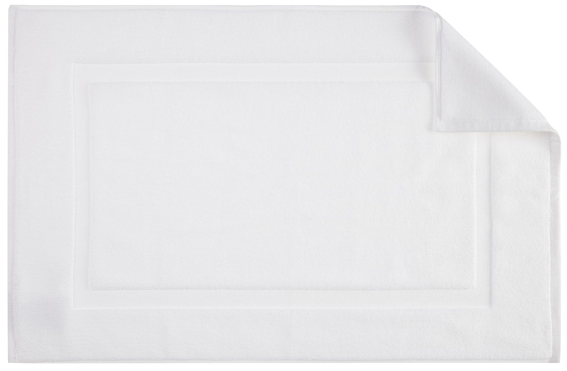 Soft Silver Banded Bath Rug Mat - Handbags Specialist Headquarter