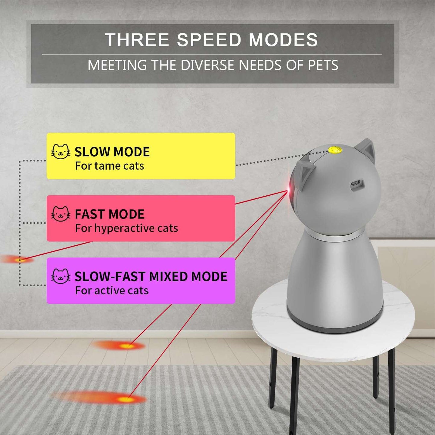MovePurr Laser Toy