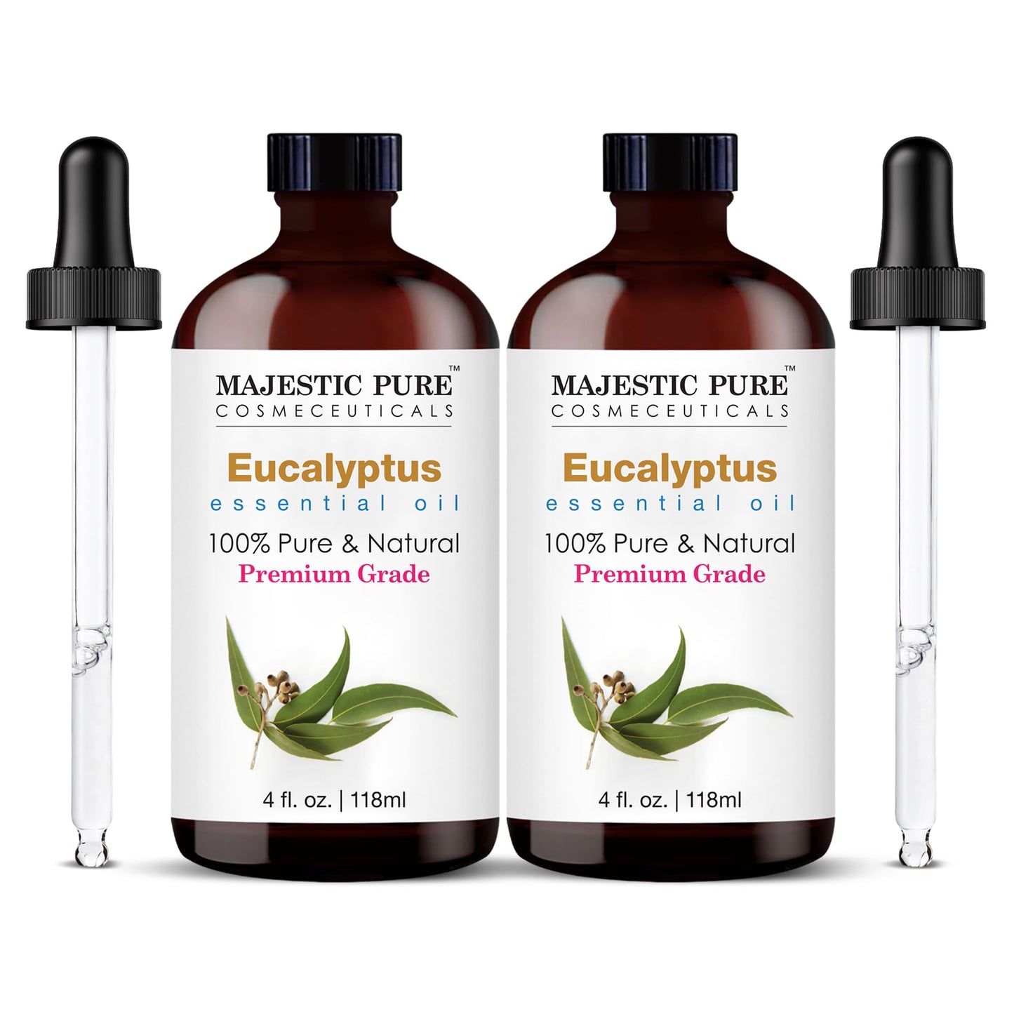Majestic Pure Lavender Oil with Dropper 4oz
