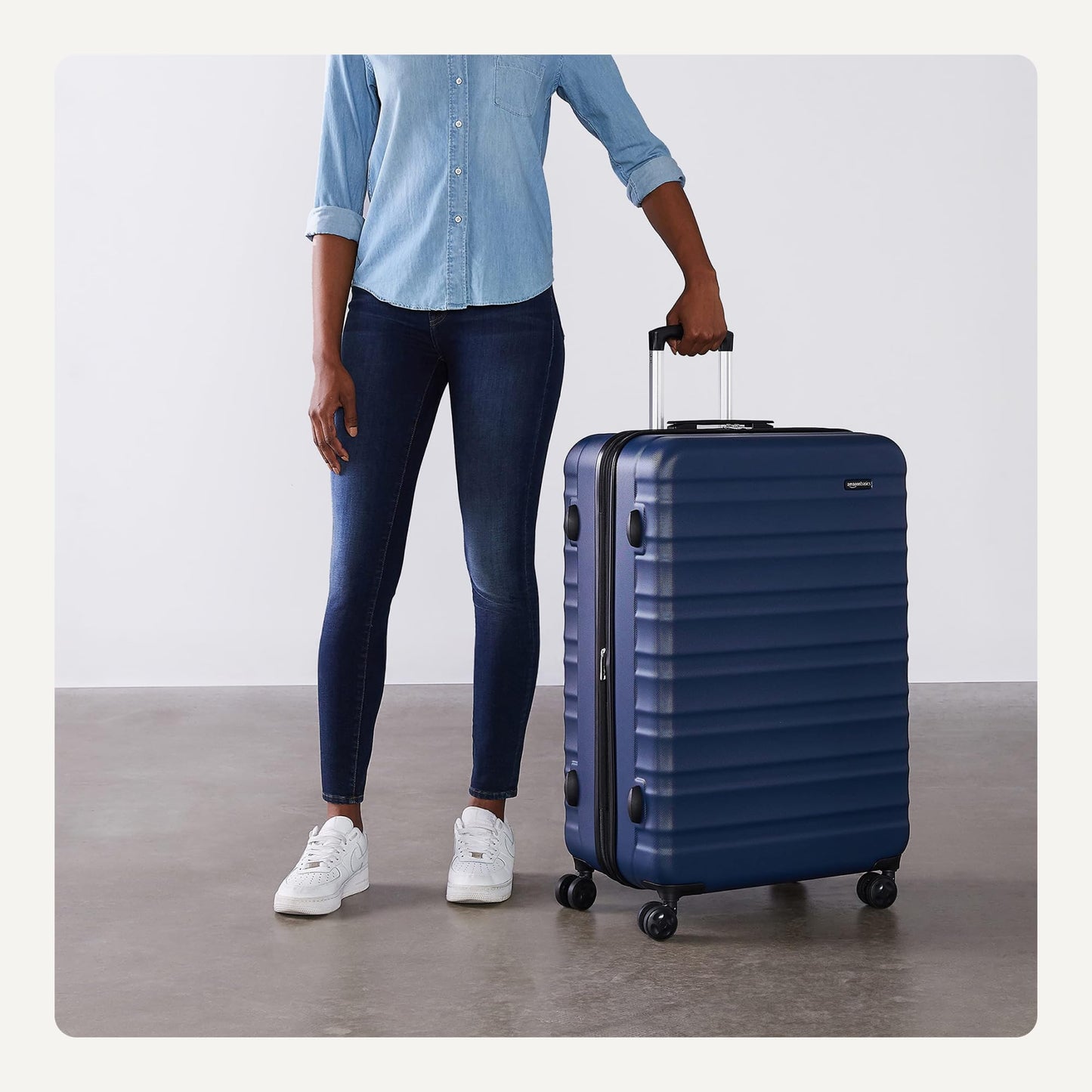 Rose Gold Hardside Carry-On