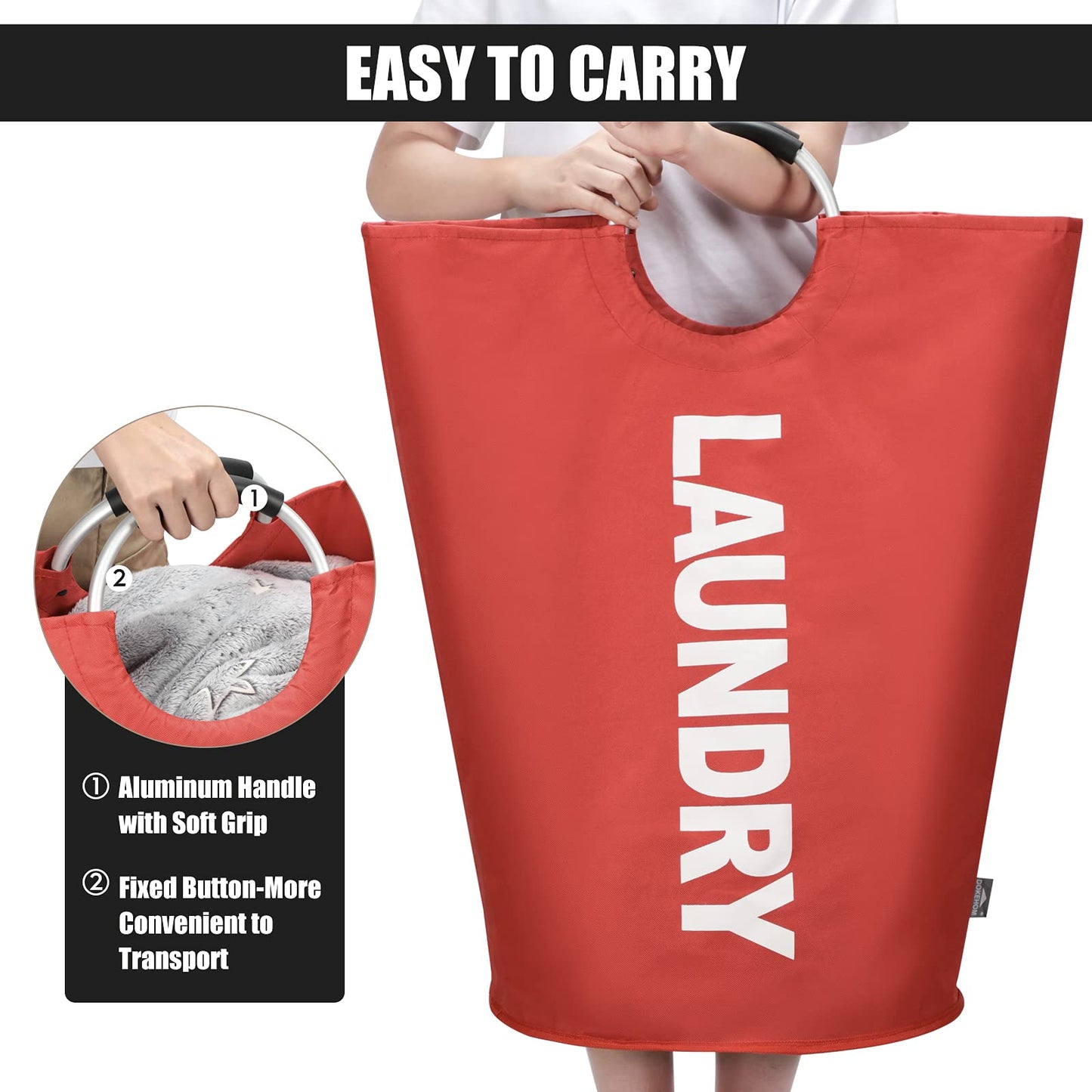 FoldAway Laundry Hamper